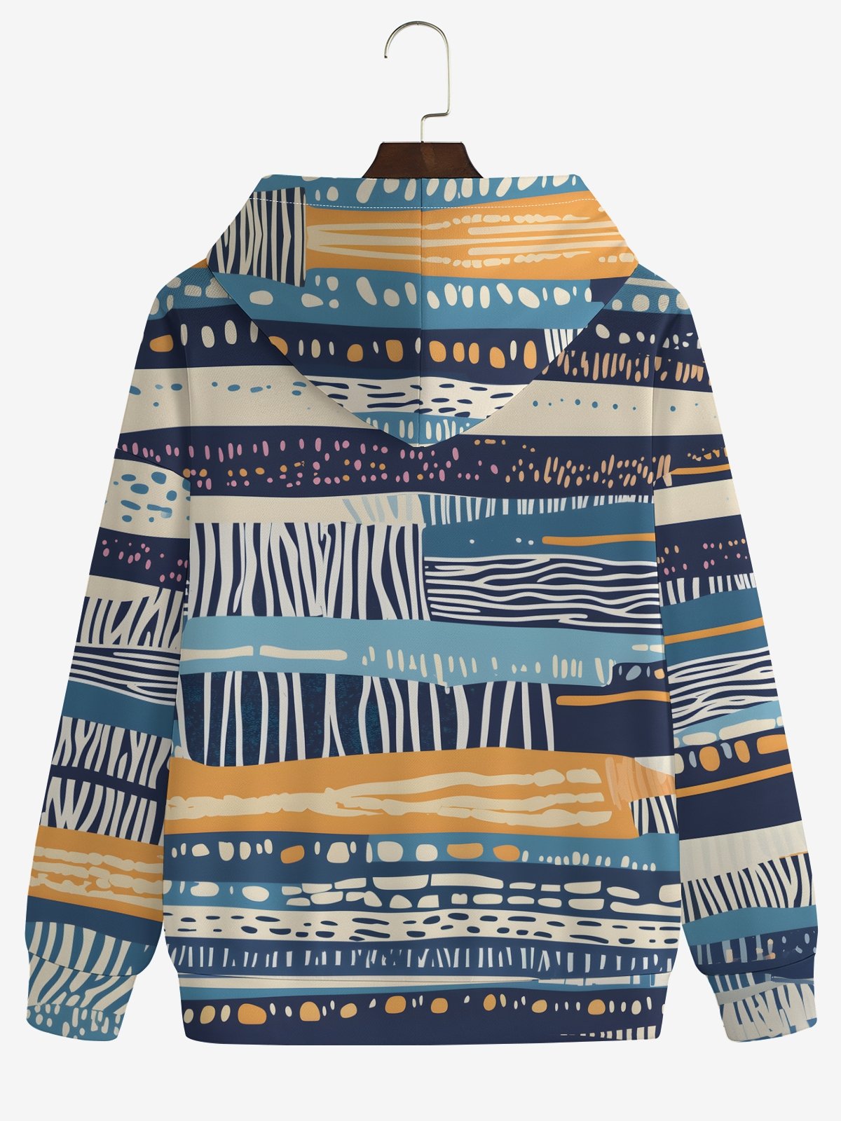 Modern Abstract Texture Art Hoodie Sweatshirt