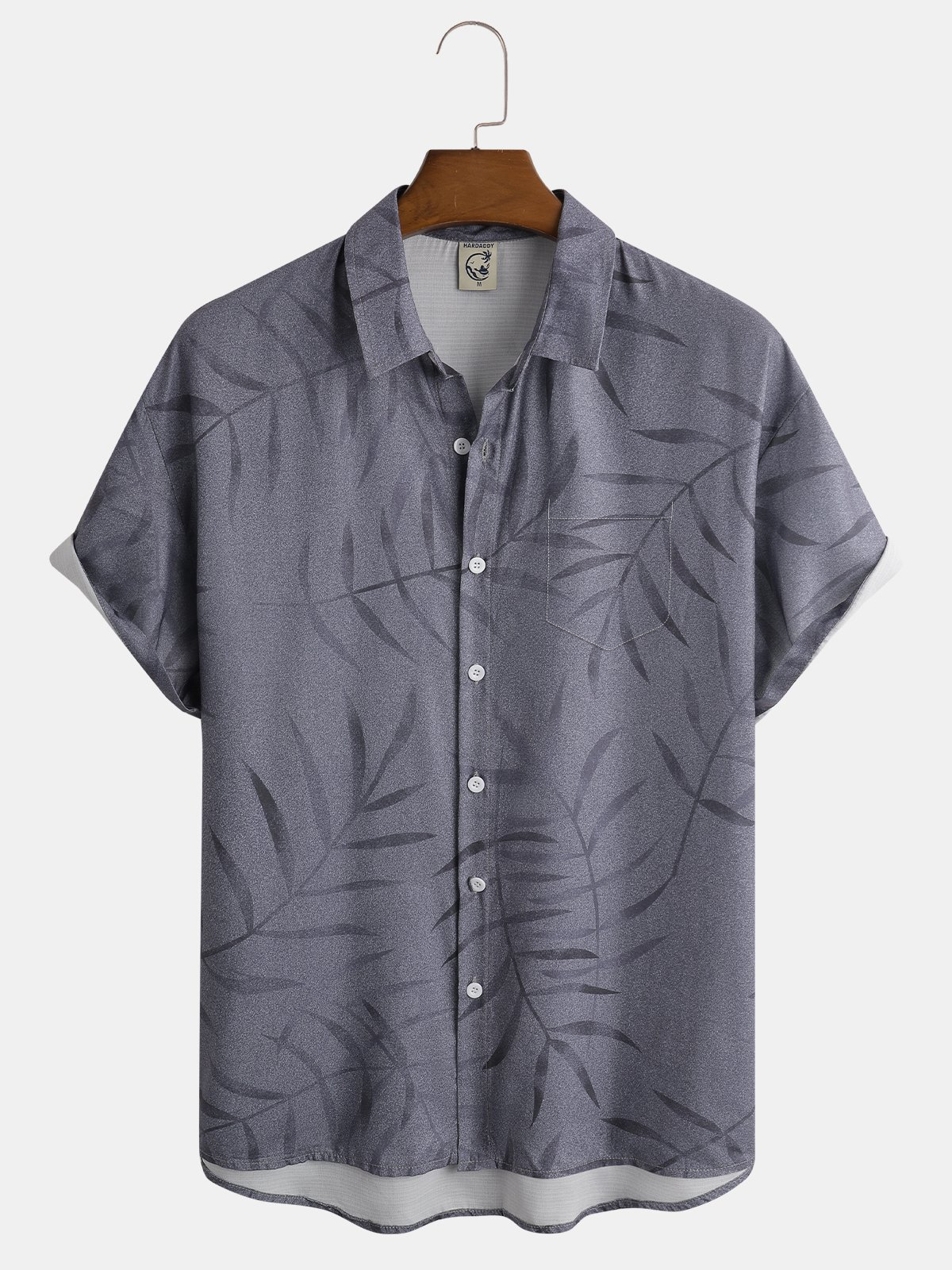 Hardaddy Leaf Short Sleeve Resort Shirt