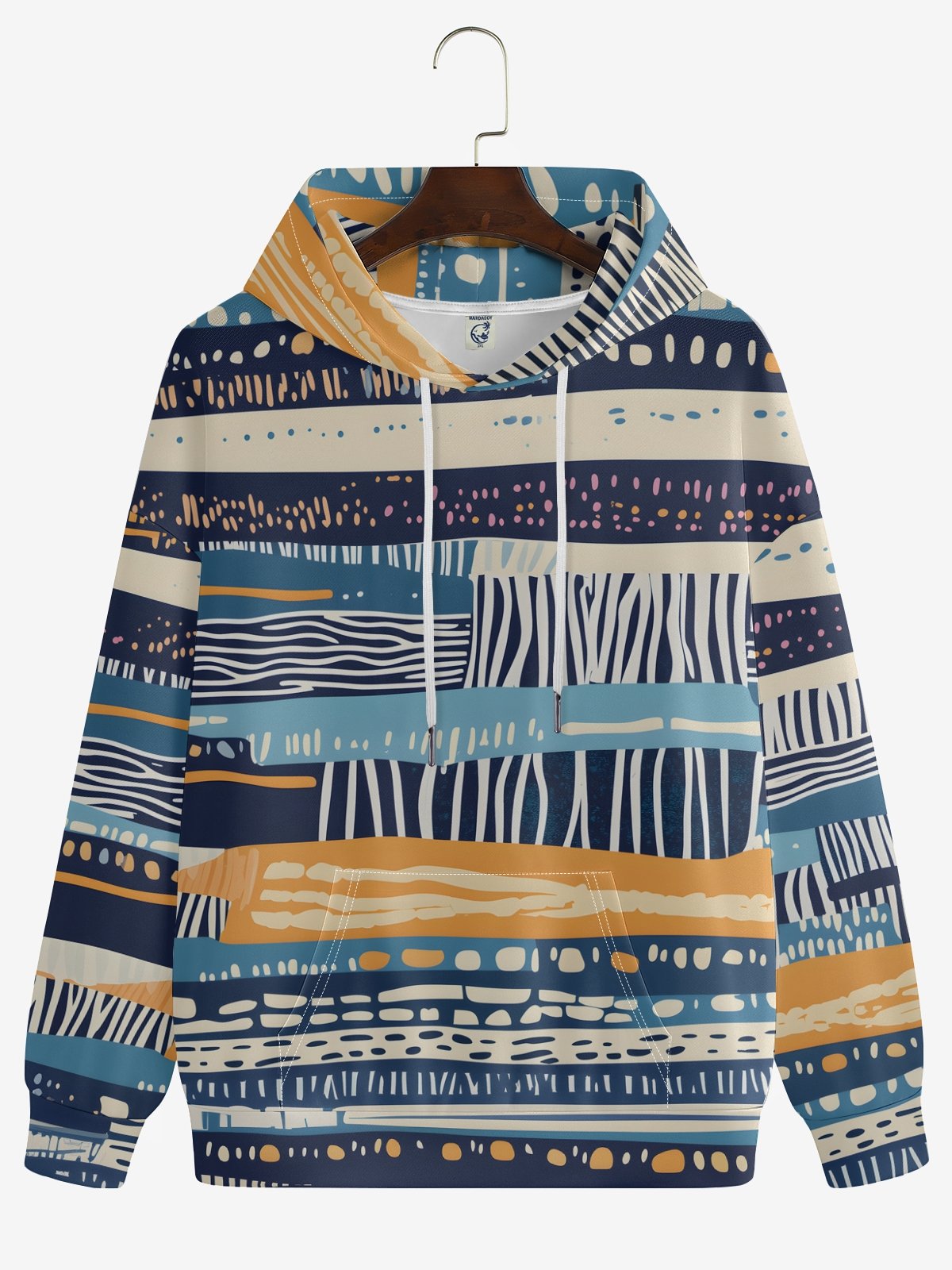 Modern Abstract Texture Art Hoodie Sweatshirt