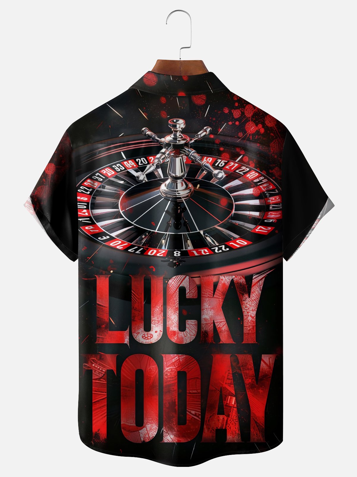 Moisture-Wicking Paramount Rotating Spinner With Chest Pocket Hawaiian Shirt