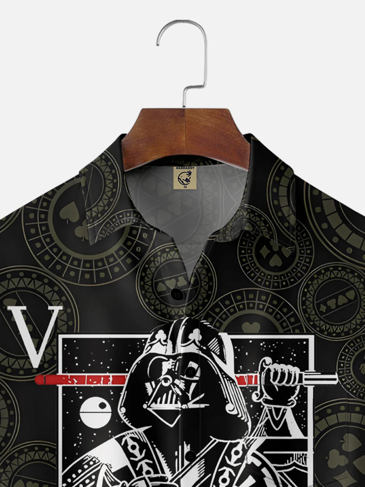 Moisture-wicking Star Wars Poker Chips Chest Pocket Casual Shirt