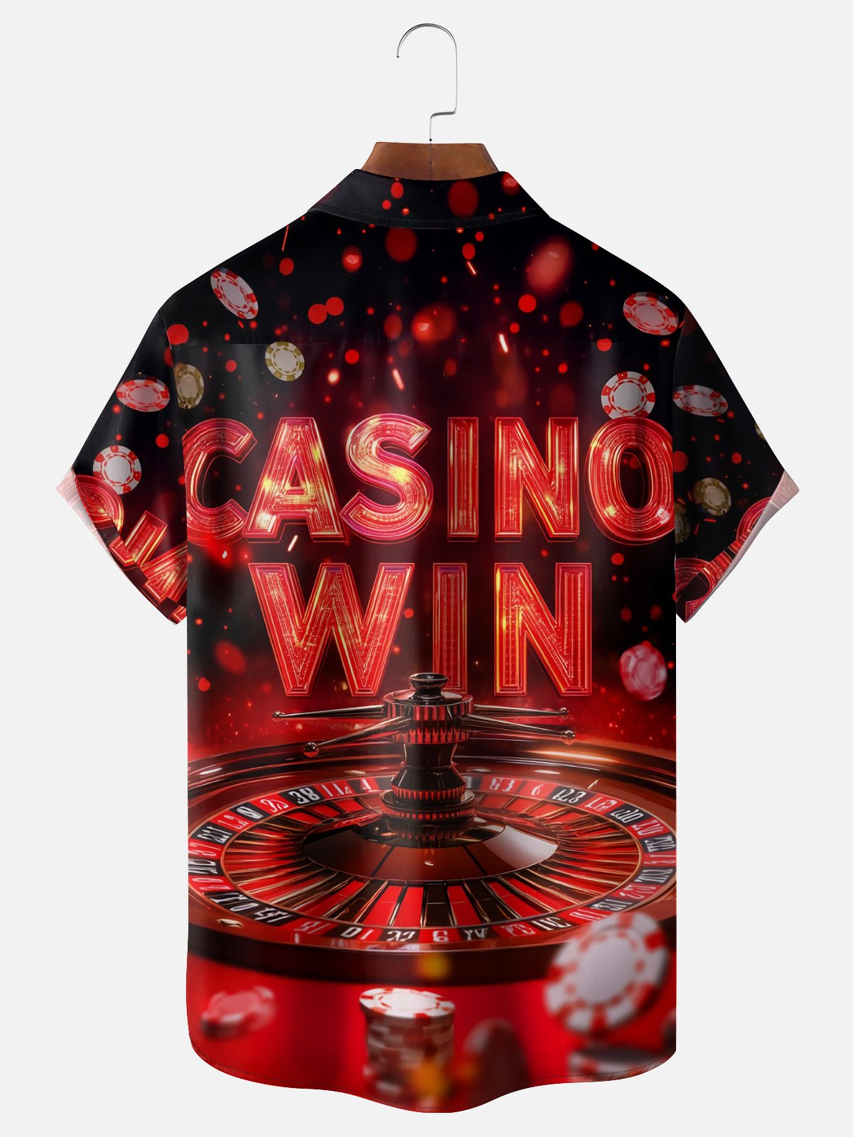 Moisture-Wicking Paramount Rotating Spinner With Chest Pocket Hawaiian Shirt