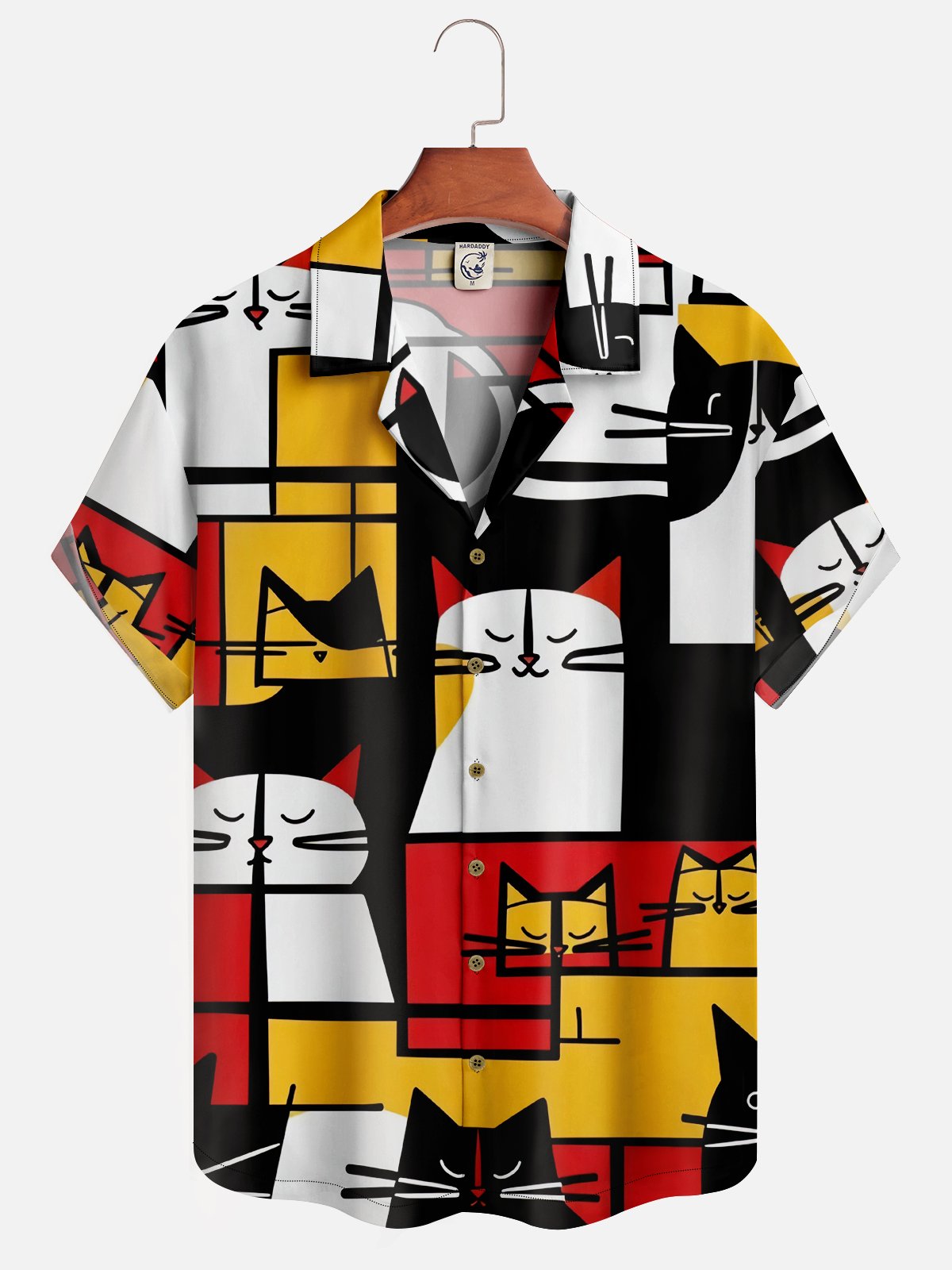 Moisture-wicking Cats Aloha Shirt