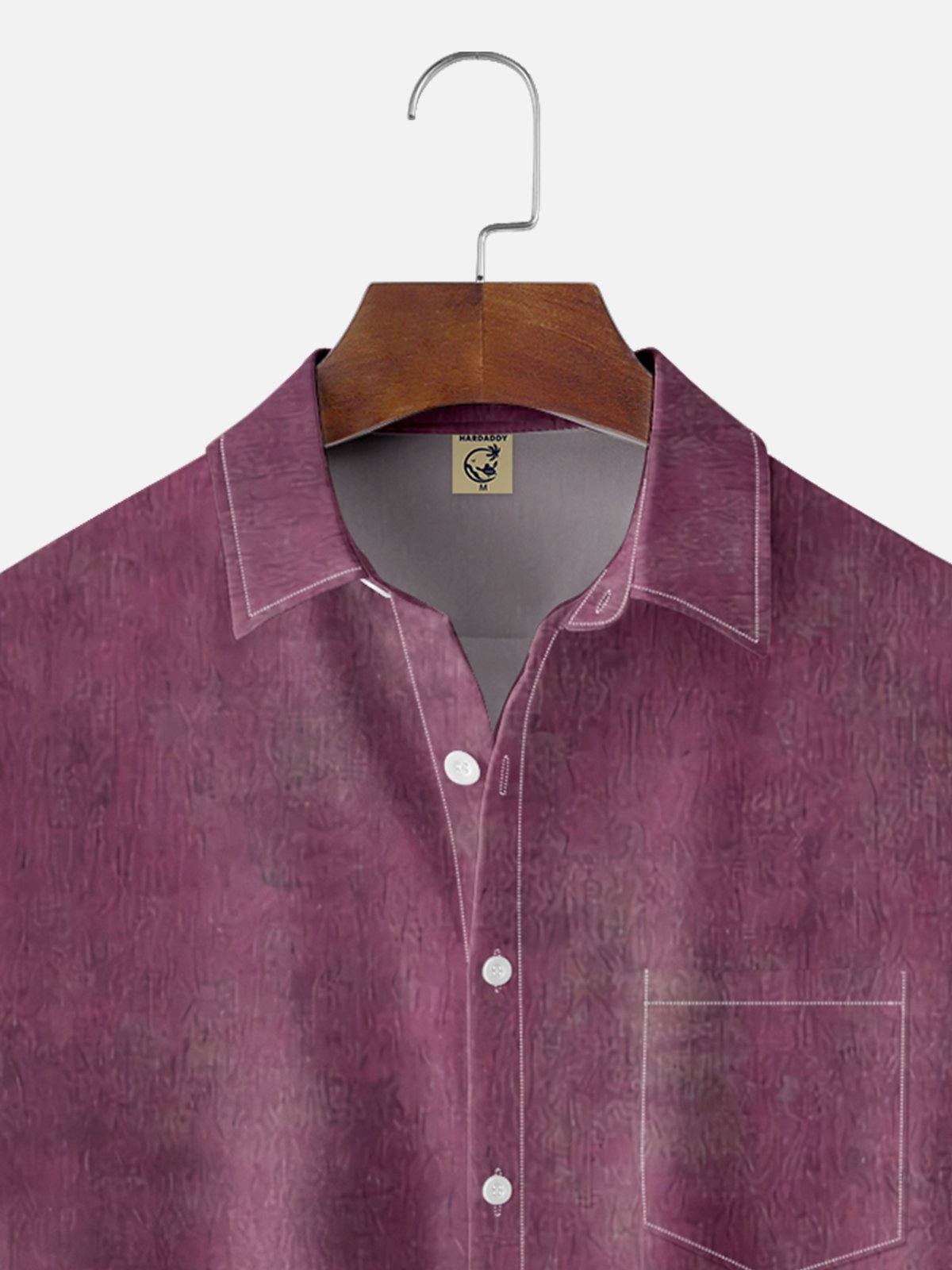 Moisture-wicking Dark Pattern Chest Pocket Casual Shirt