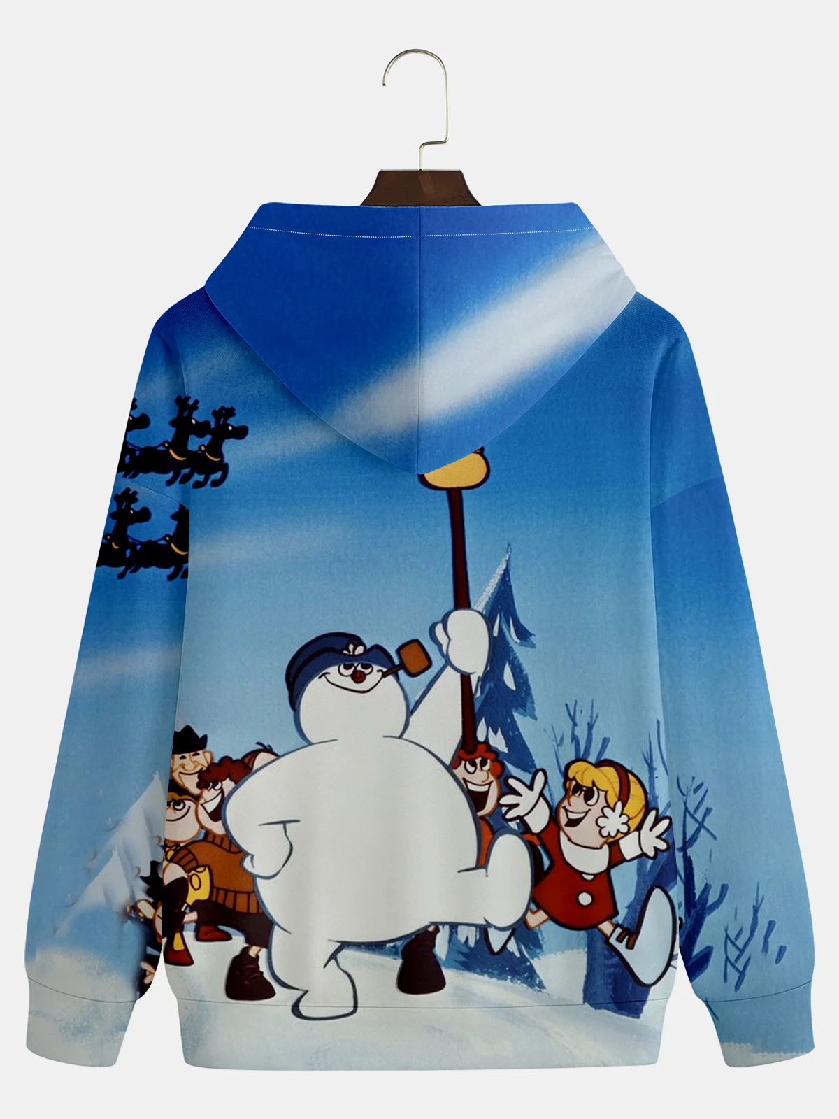 Christmas Snowman Hoodie Sweatshirt