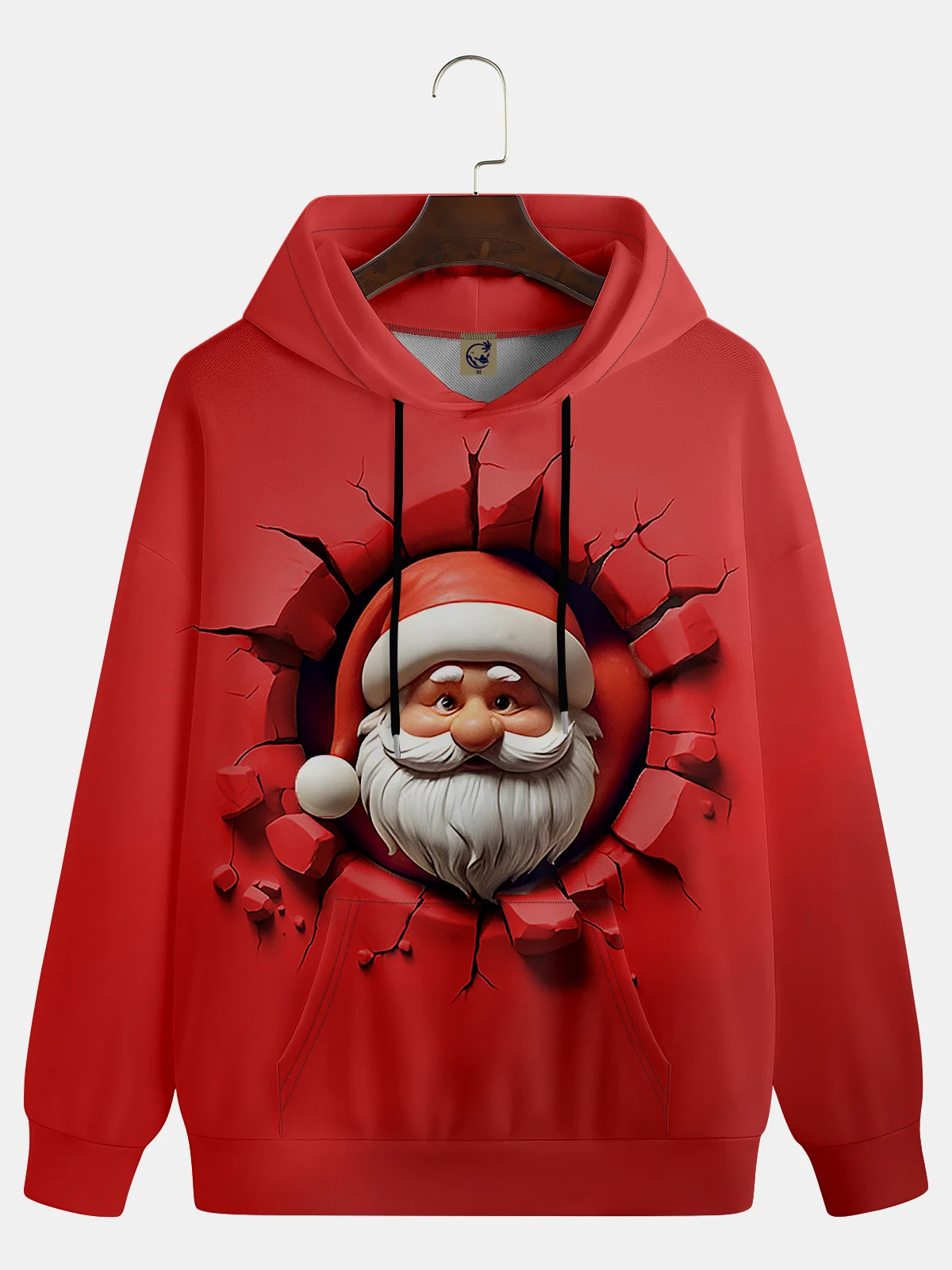 Christmas Funny Wall-Climbing Hoodie Sweatshirt