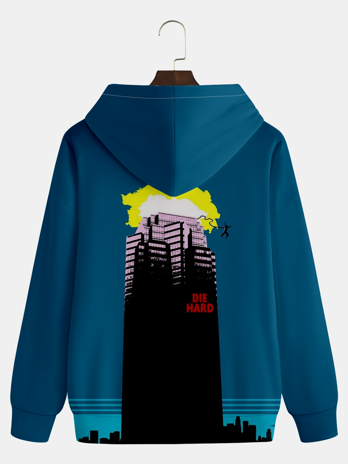 Movie DIE Illustration Hoodie Sweatshirt