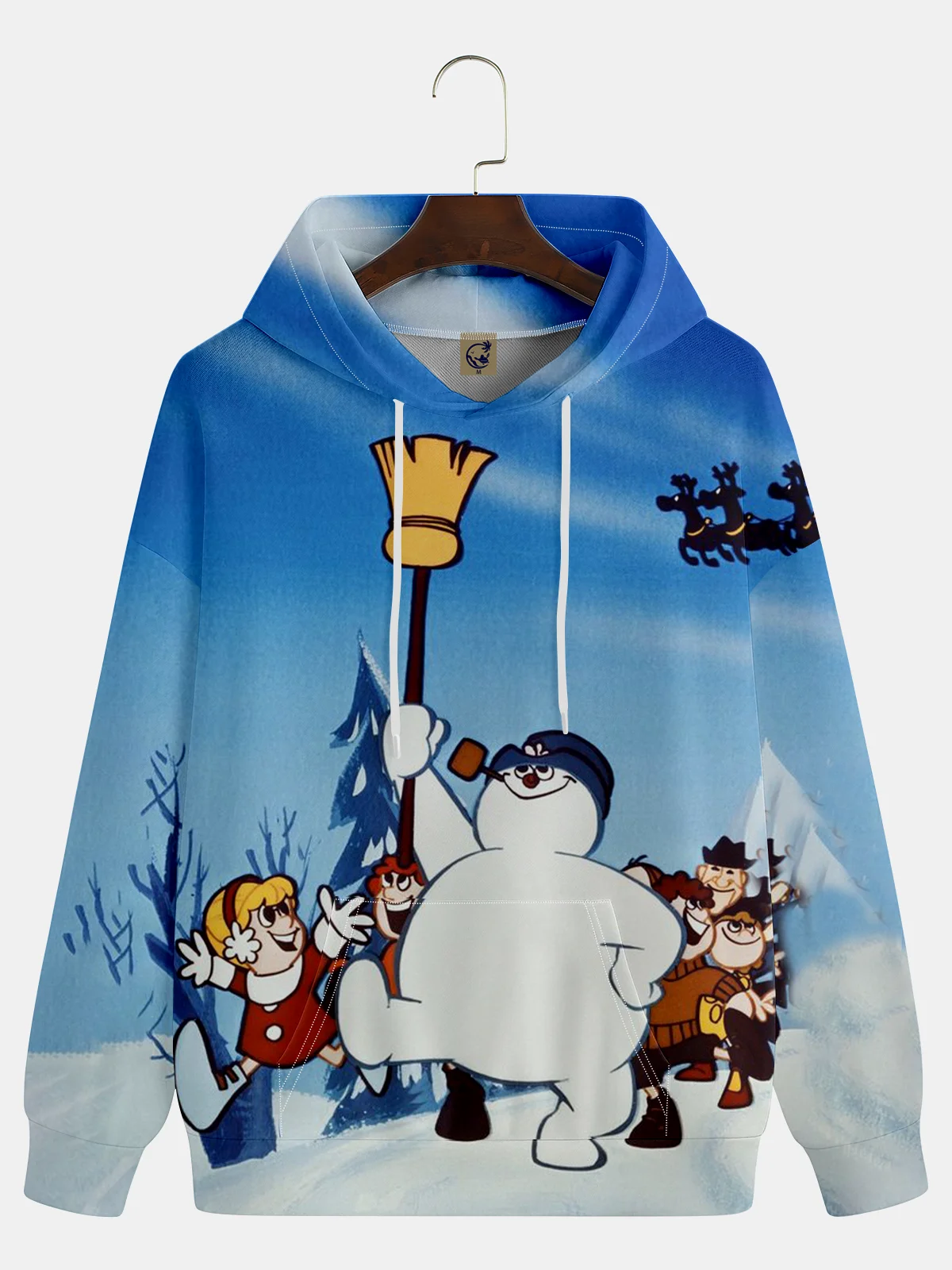 Christmas Snowman Hoodie Sweatshirt