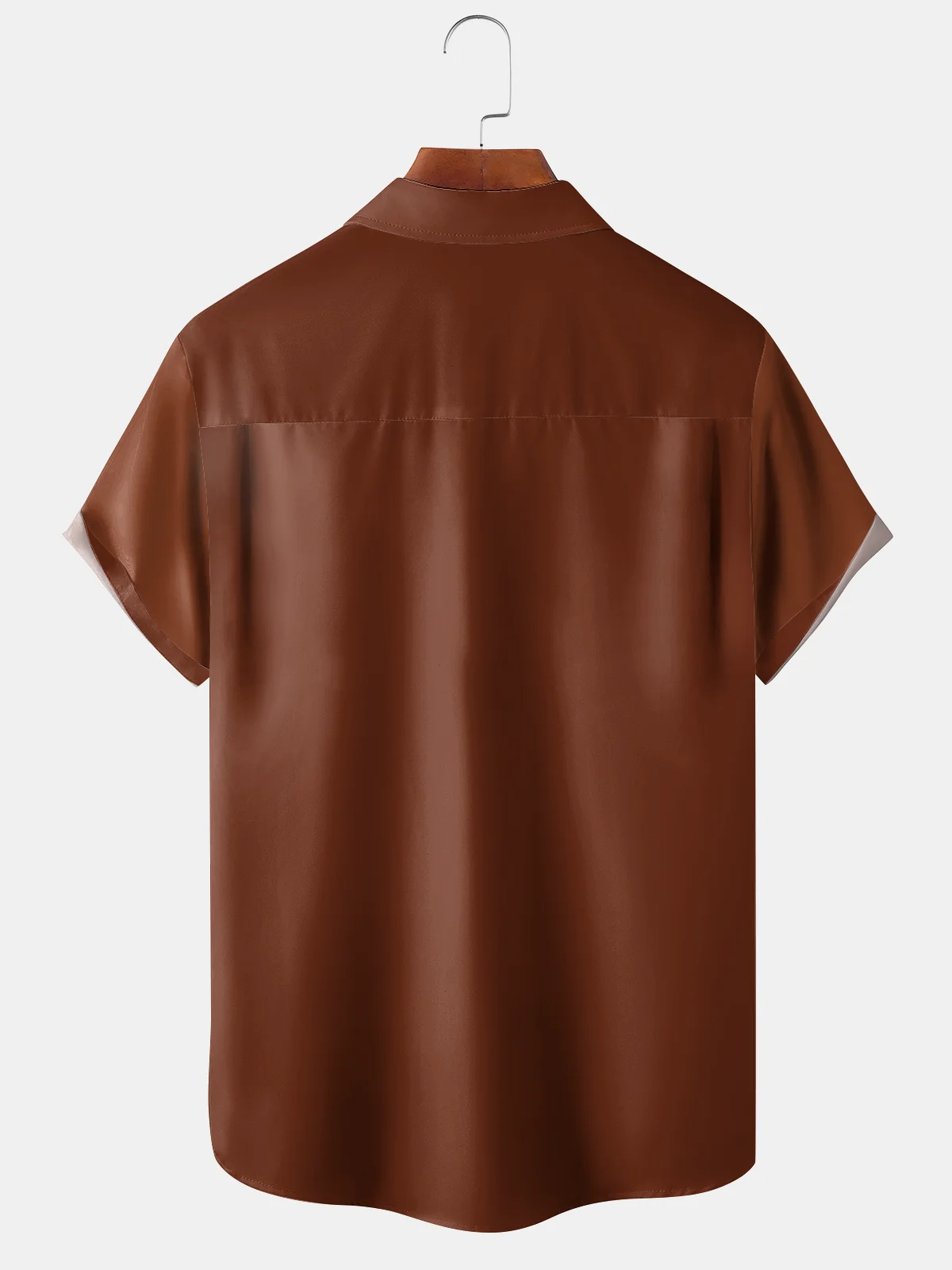 Moisture-wicking Thanksgiving Day Trumpgiving Chest Pocket Bowling Shirt