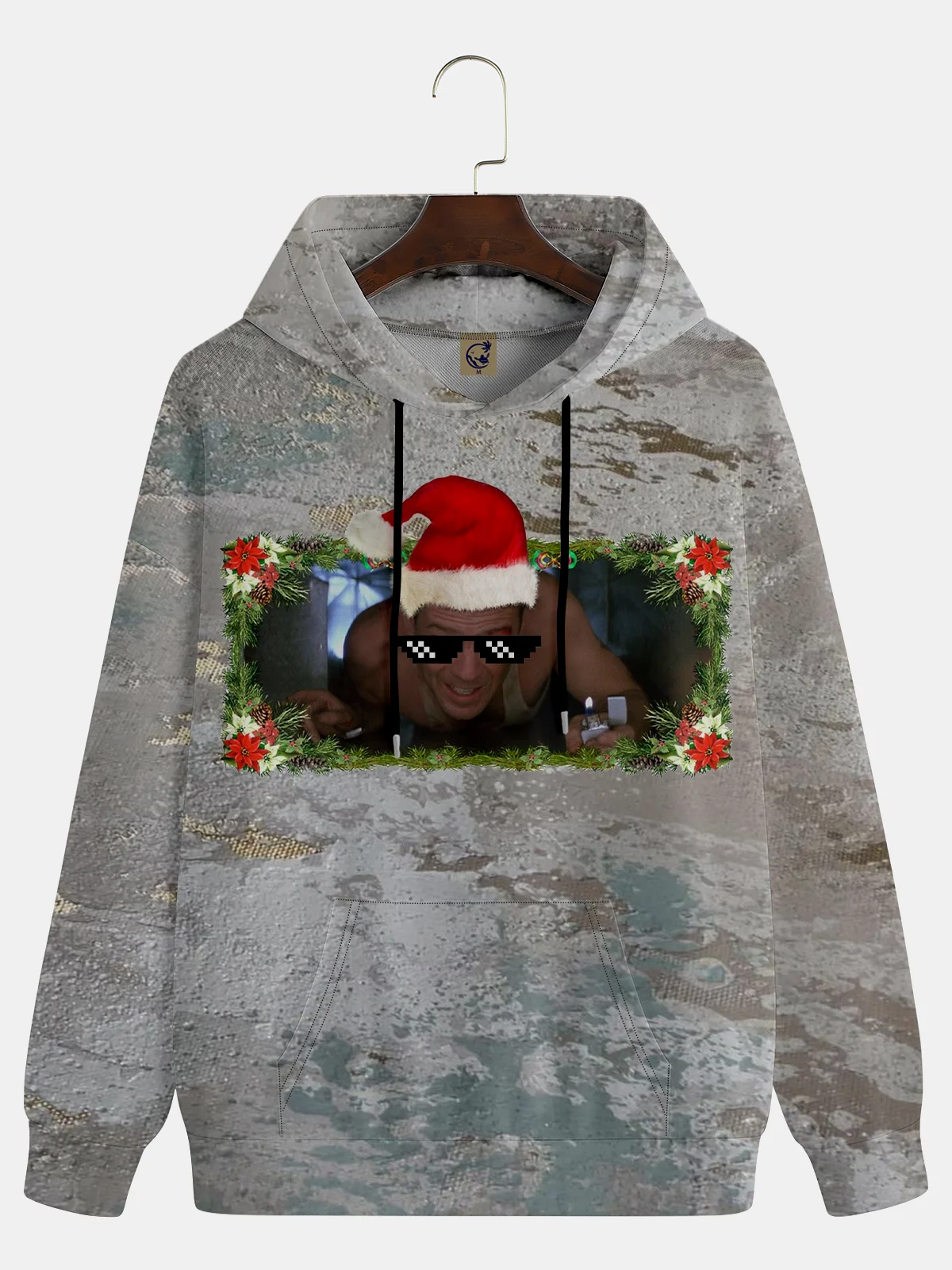 Christmas classic movie character DIE Hoodie Sweatshirt