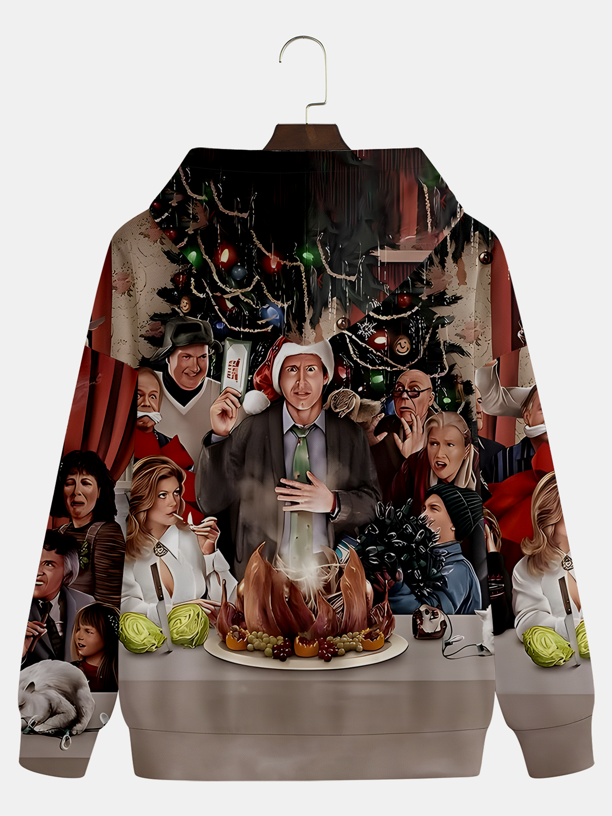 Christmas Art Dinner GRISWOLD Hoodie Sweatshirt