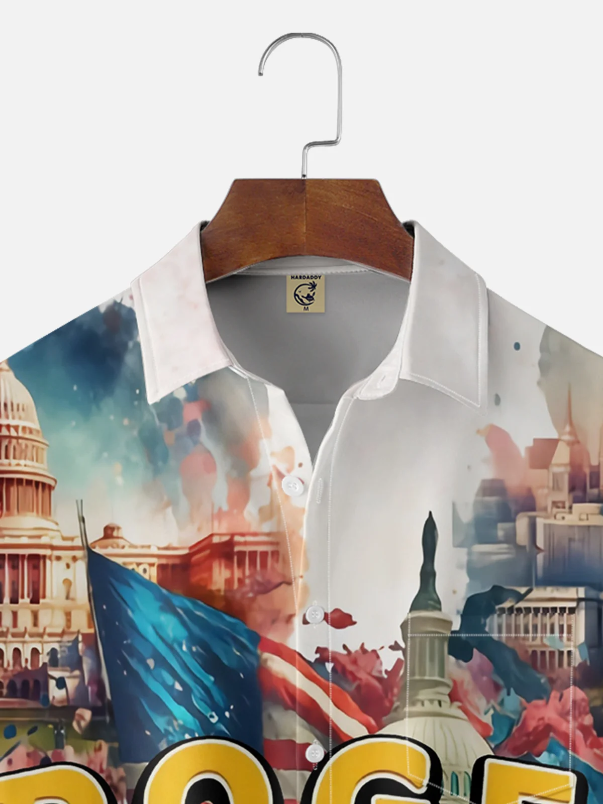 Moisture wicking Musk Trump D.O.G.E. chest pocket casual shirt