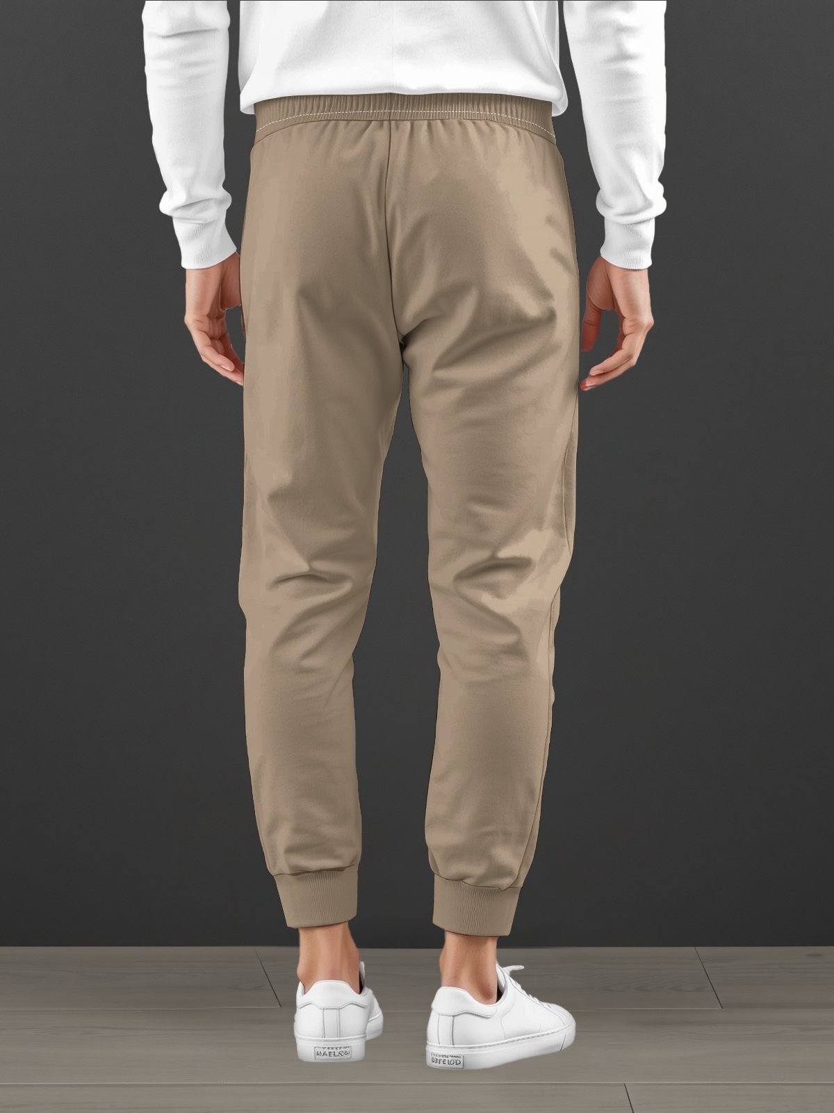 Moisture Wicking Solid Color Casual Pants