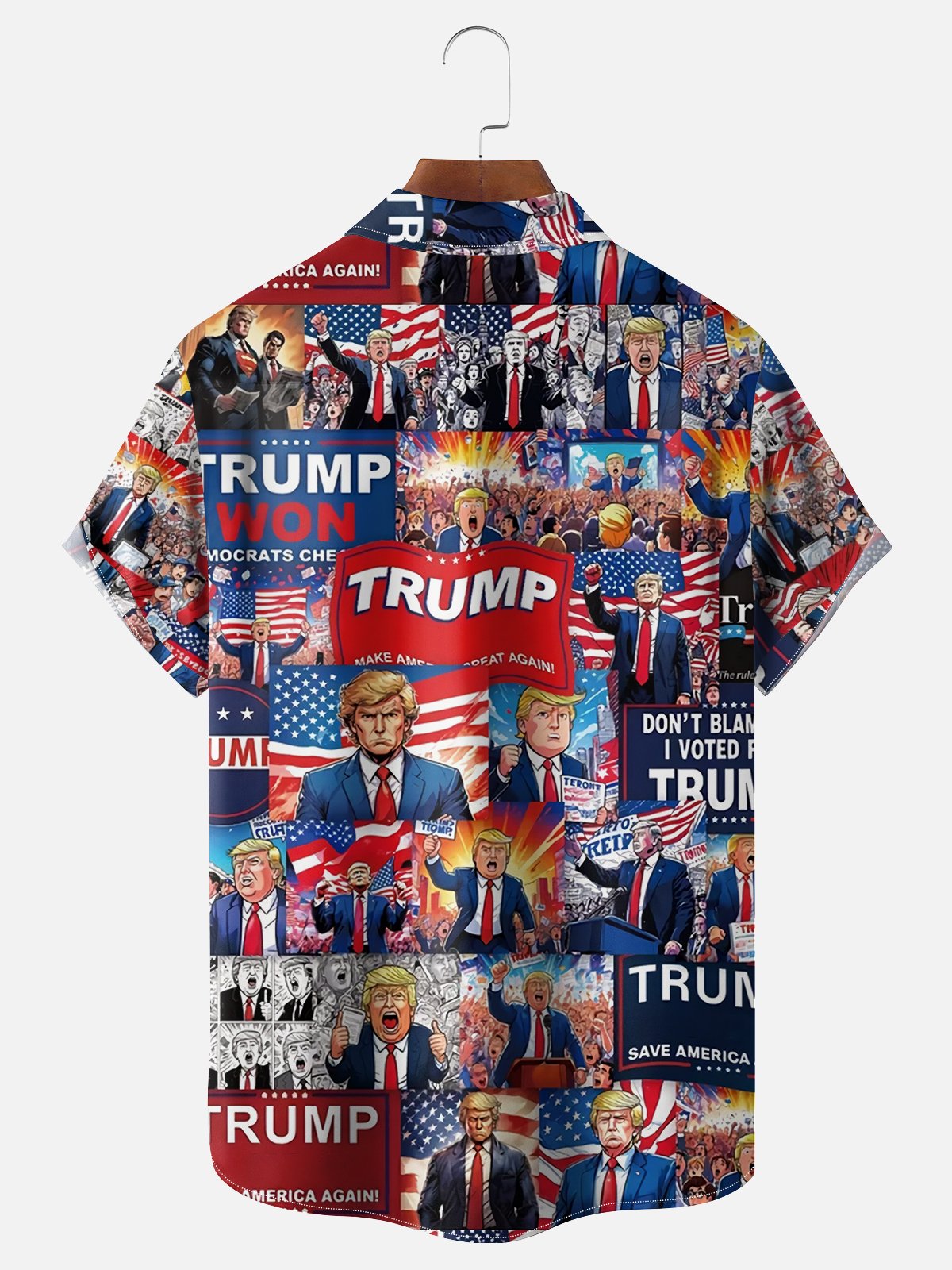 Moisture Wicking Trump Chest Pocket Casual Shirt