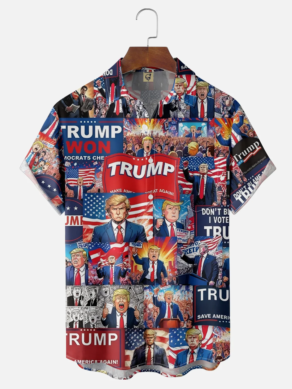 Moisture Wicking Trump Chest Pocket Casual Shirt