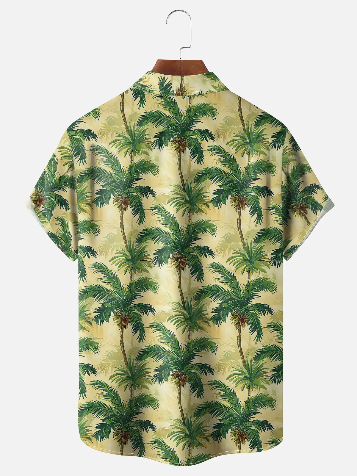 Moisture Wicking Hawaiian Floral TIKI Music Party Chest Pocket Casual Shirt