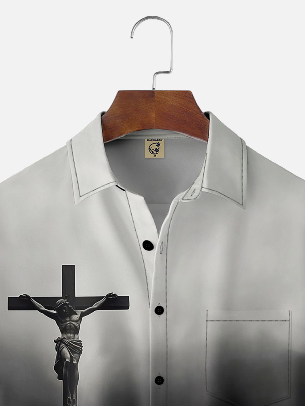 Moisture-wicking Easter Good Friday Jesus Cross Casual Shirt