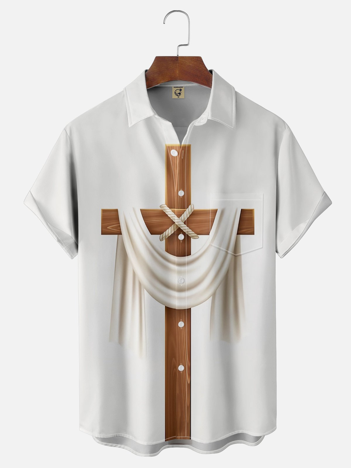 Moisture-wicking Easter Good Friday Jesus Cross Casual Shirt