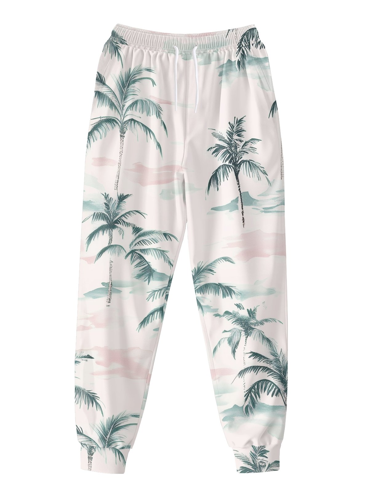 Moisture Wicking Coconut Tree Casual Pants