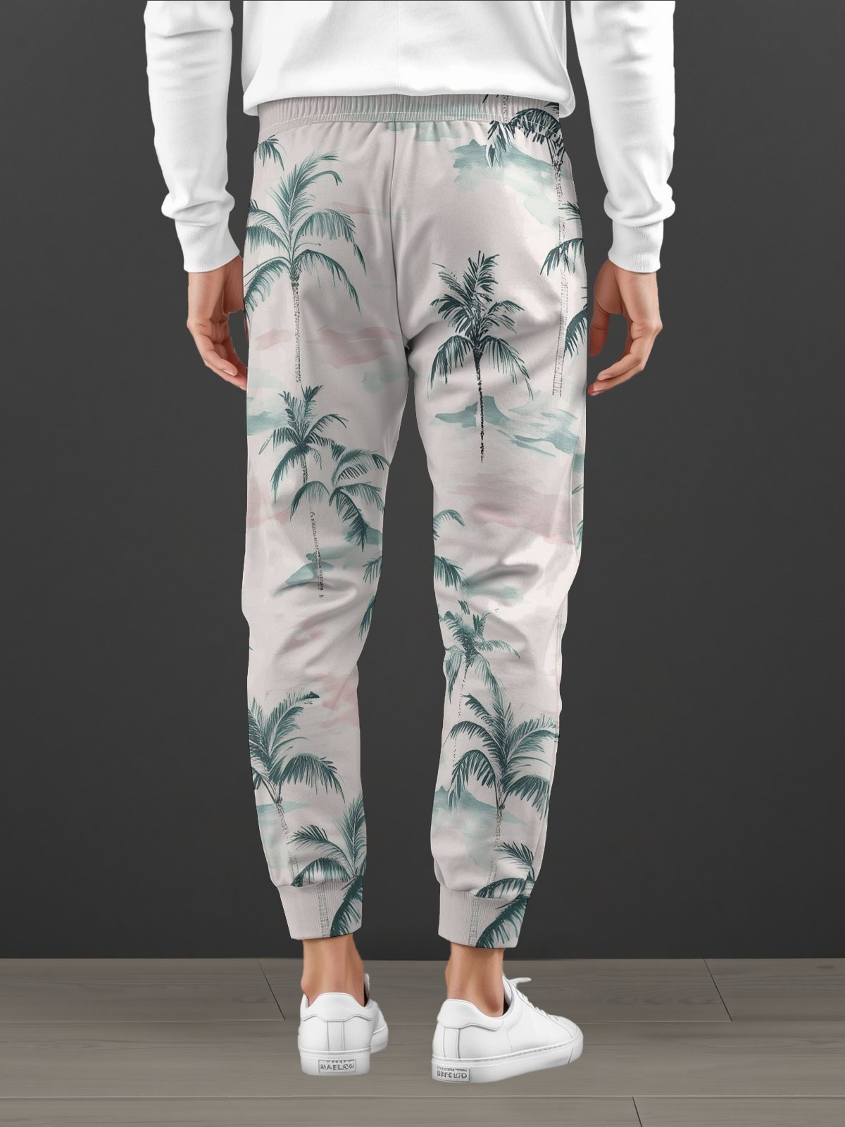 Moisture Wicking Coconut Tree Casual Pants