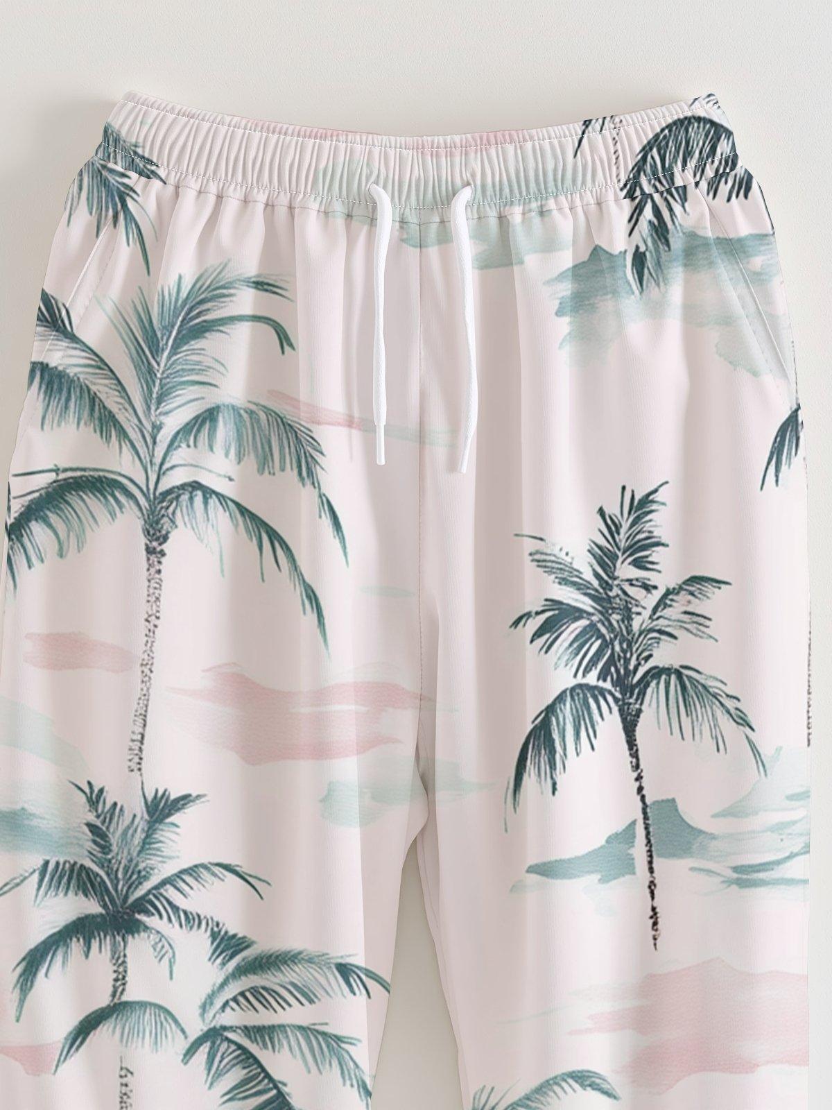 Moisture Wicking Coconut Tree Casual Pants