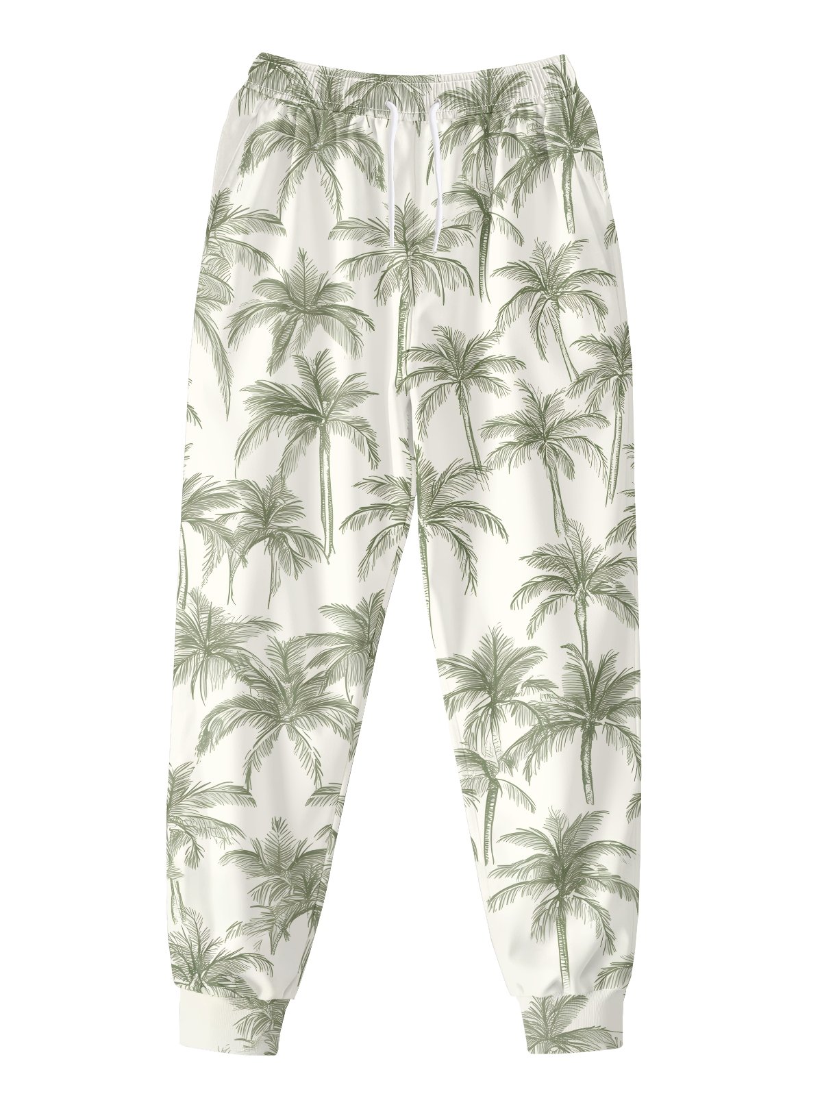 Moisture Wicking Coconut Tree Casual Pants