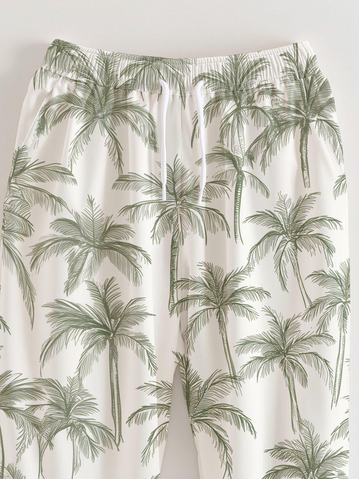 Moisture Wicking Coconut Tree Casual Pants