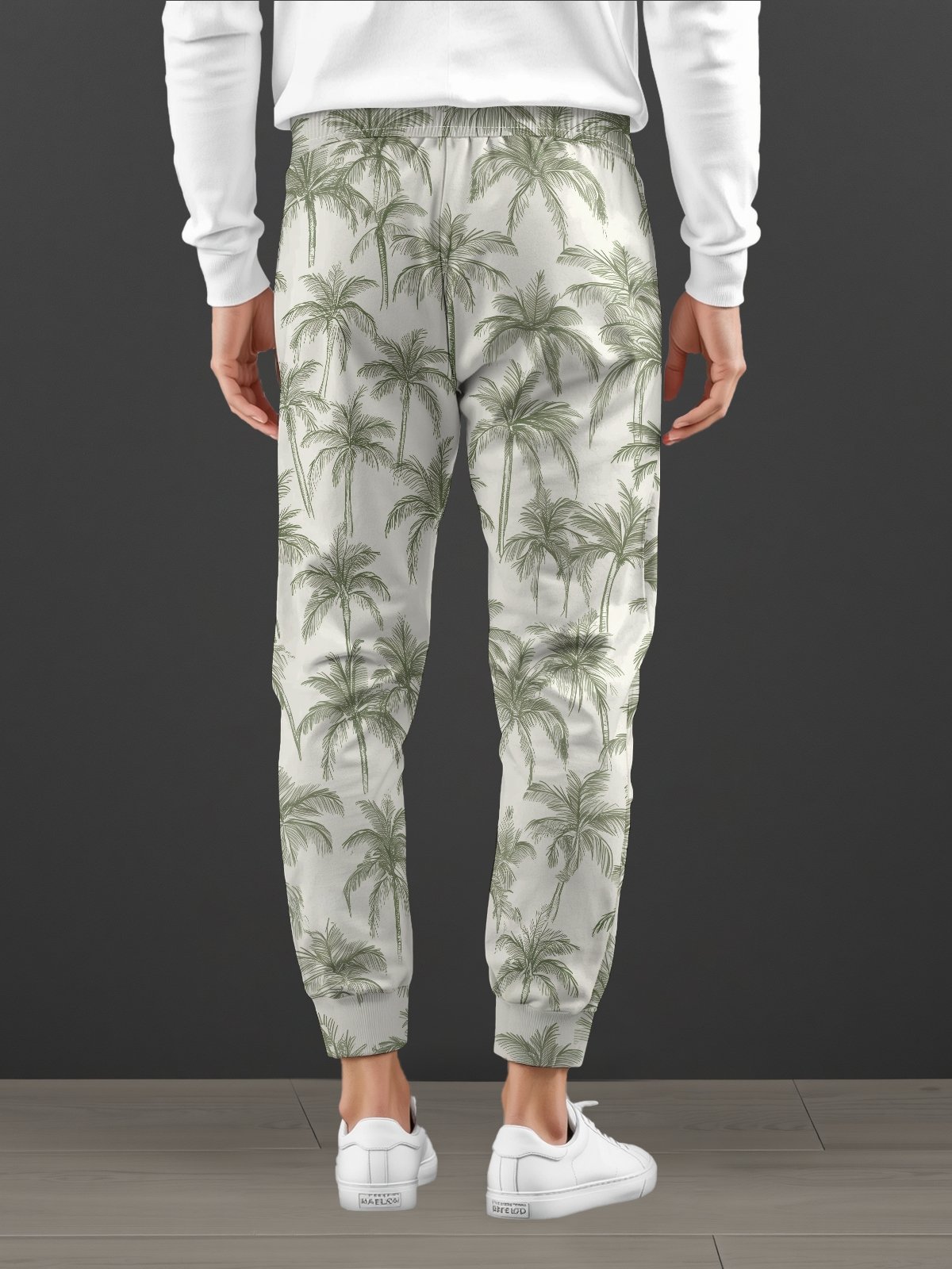 Moisture Wicking Coconut Tree Casual Pants