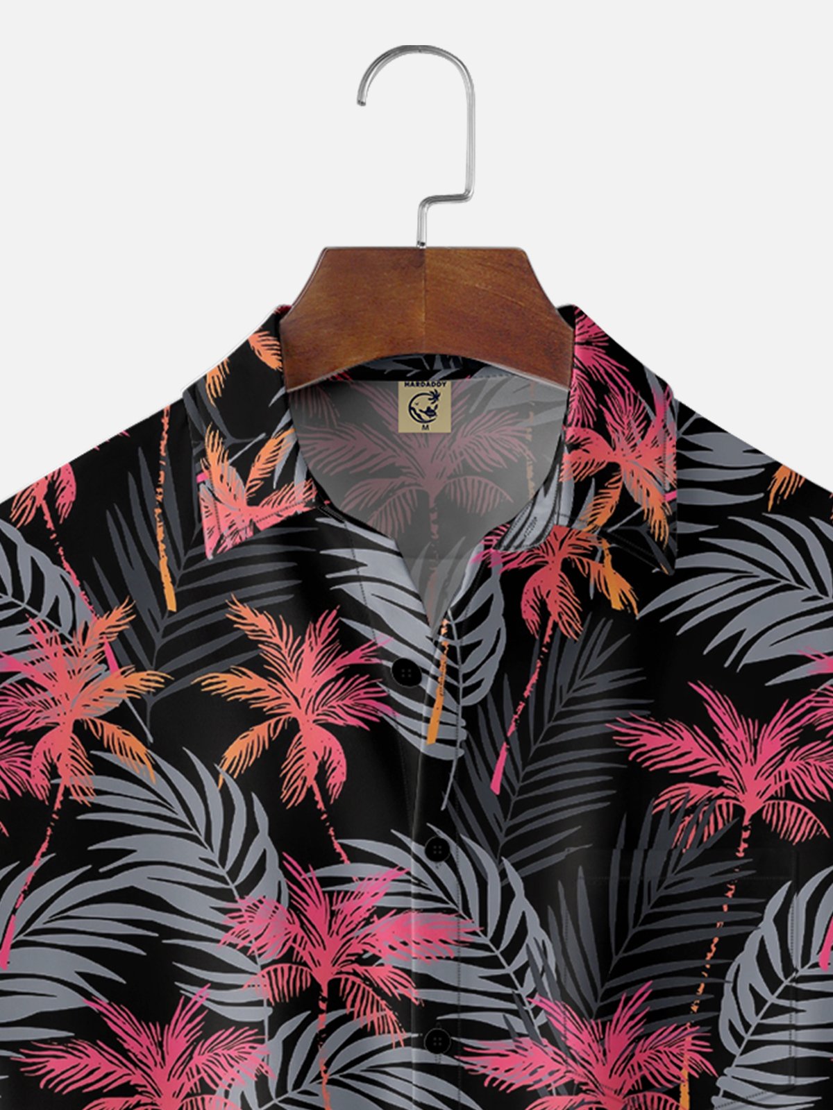 Moisture Wicking Hawaiian Botanicals Chest Pocket Casual Shirt