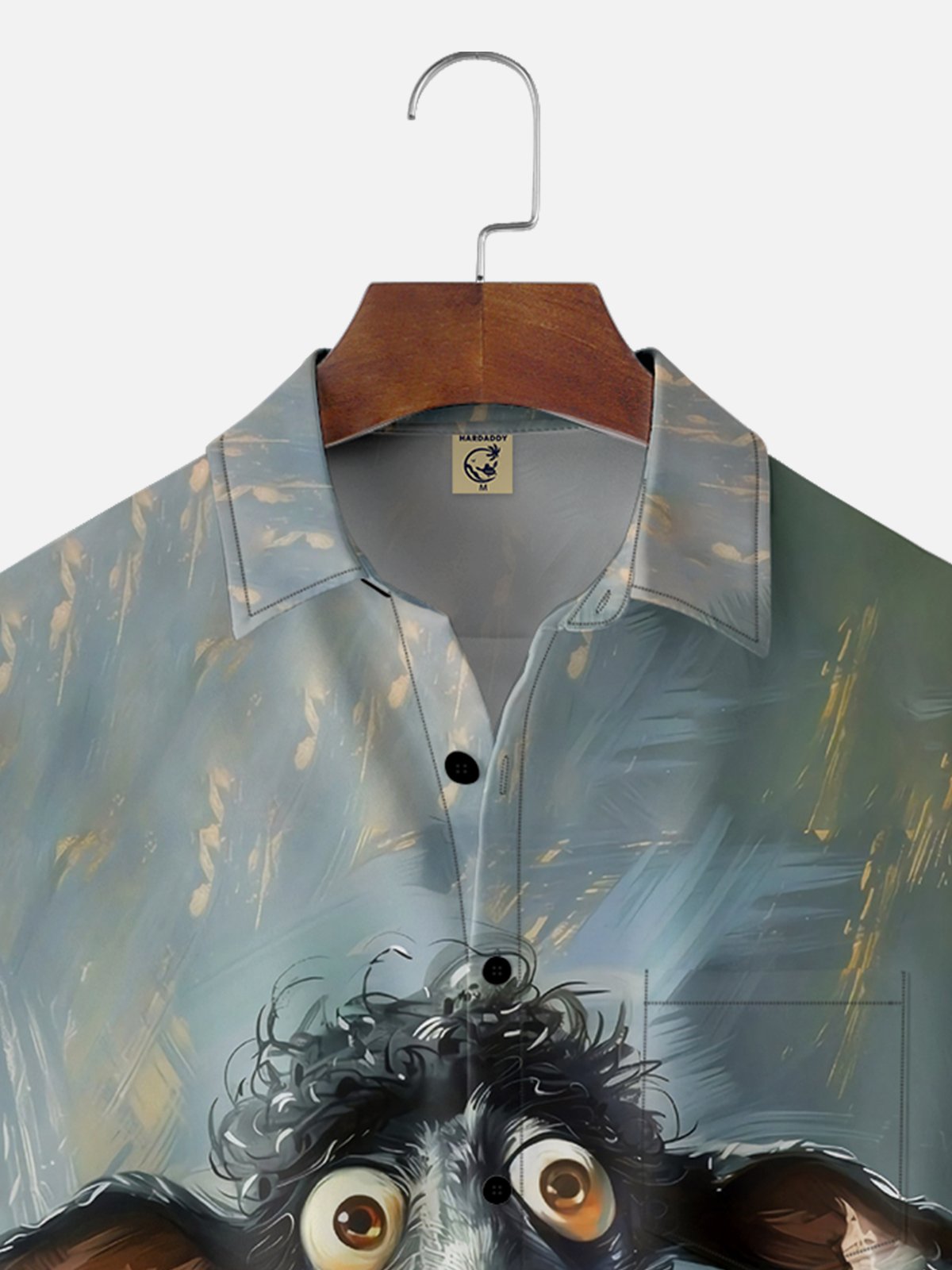 Moisture-wicking Black Sheep Chest Pocket Hawaiian Shirt