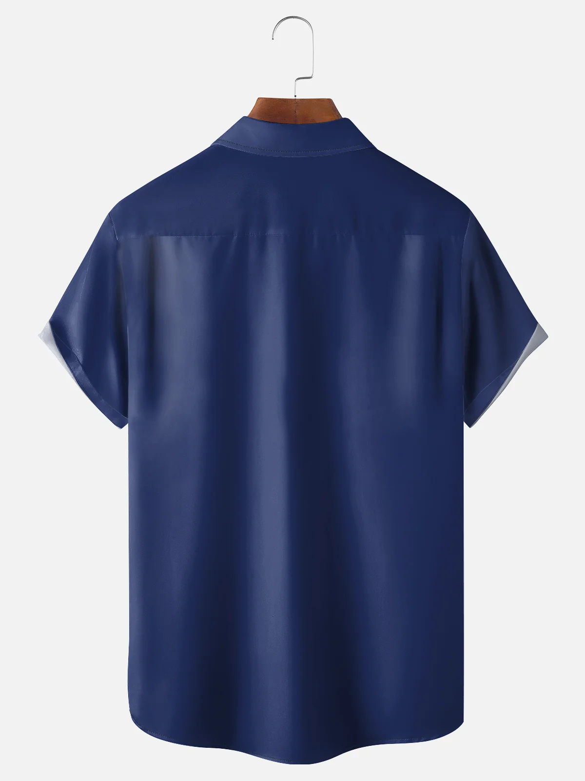Hardaddy Cartoon Chest Pocket Short Sleeves Casual Shirt