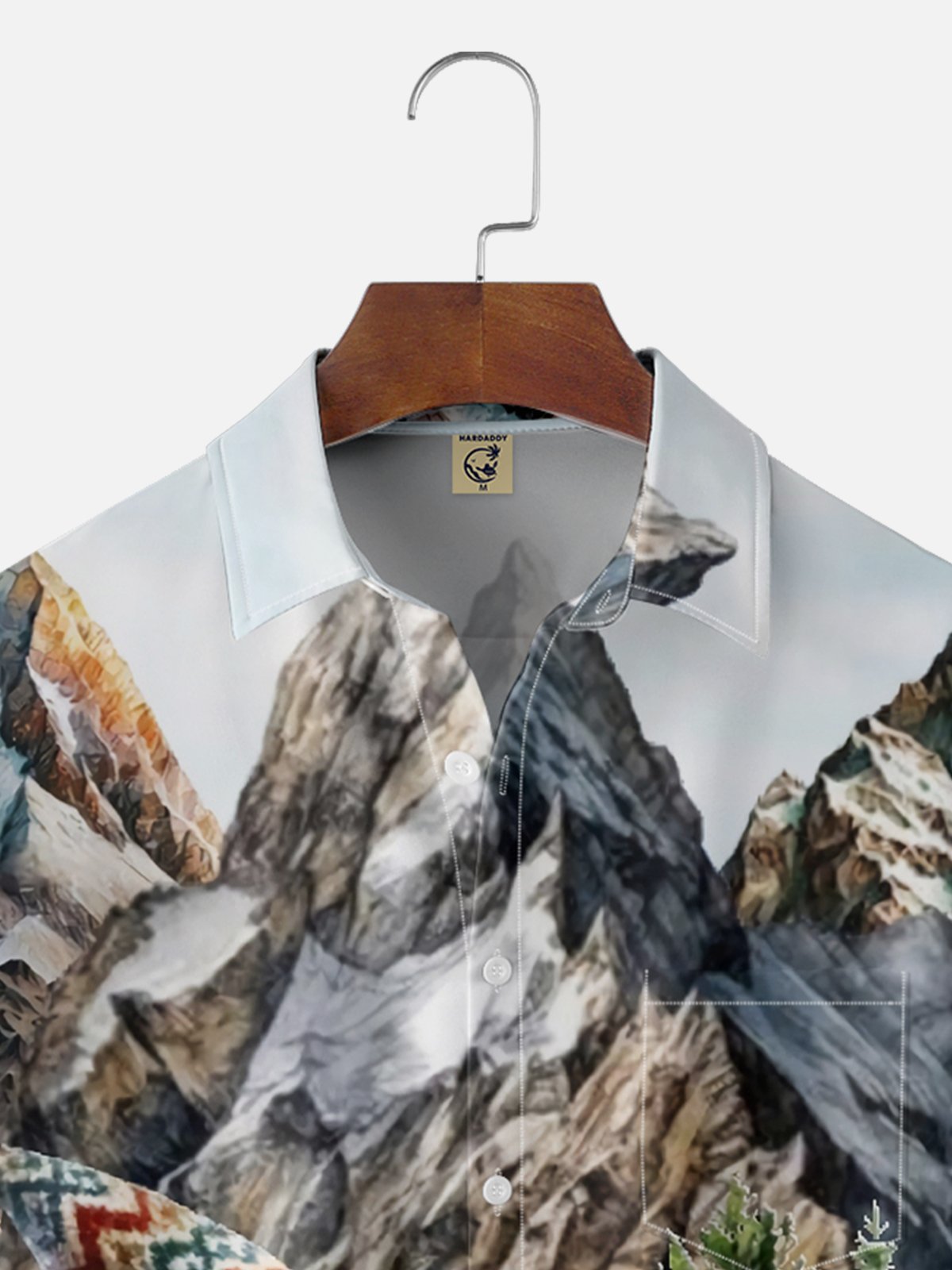 Moisture Wicking Mountaineering Pygmy Marmot Chest Pocket Hawaiian Shirt