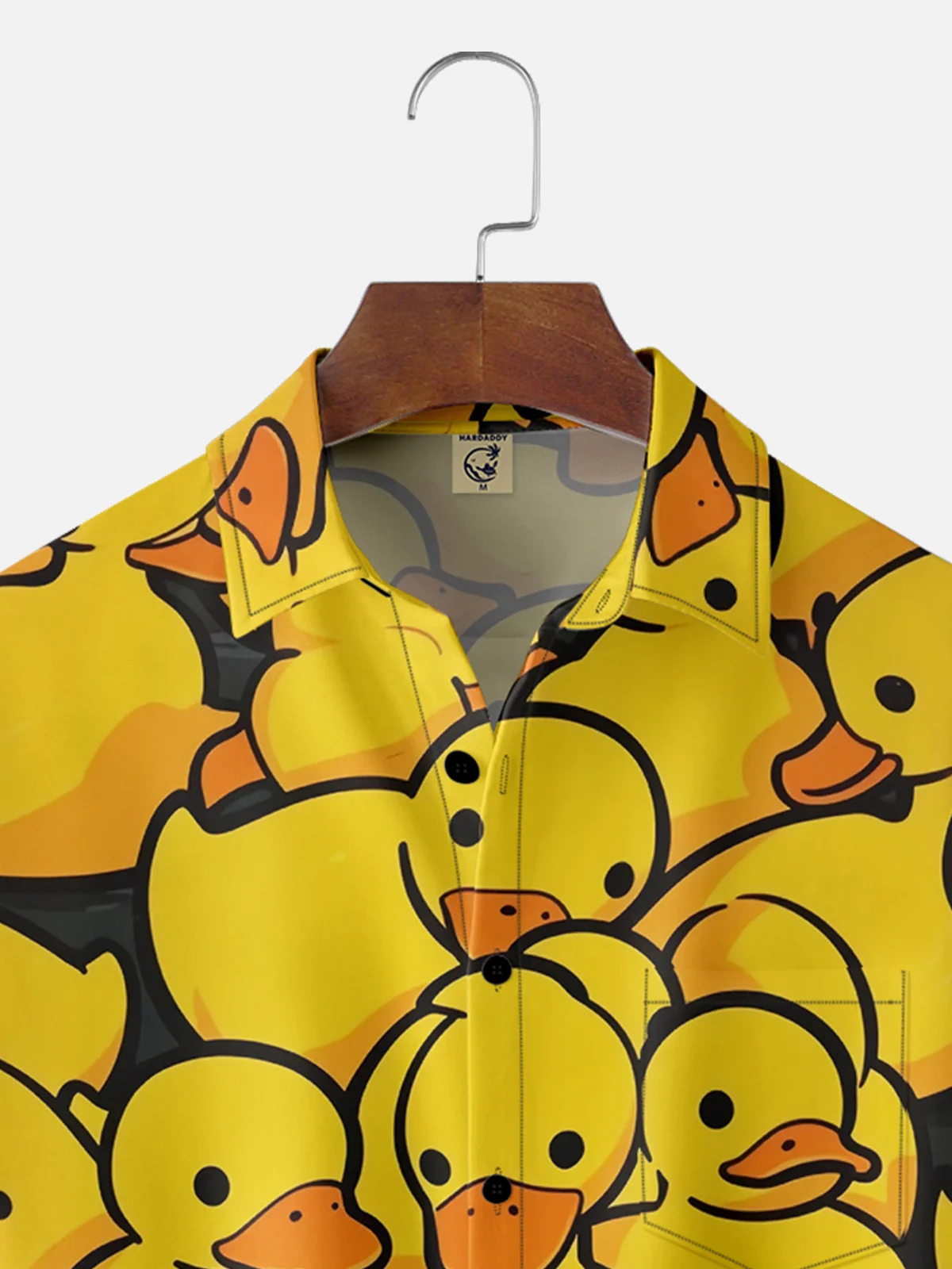 Moisture-wicking Duck Chest Pocket Casual Shirt