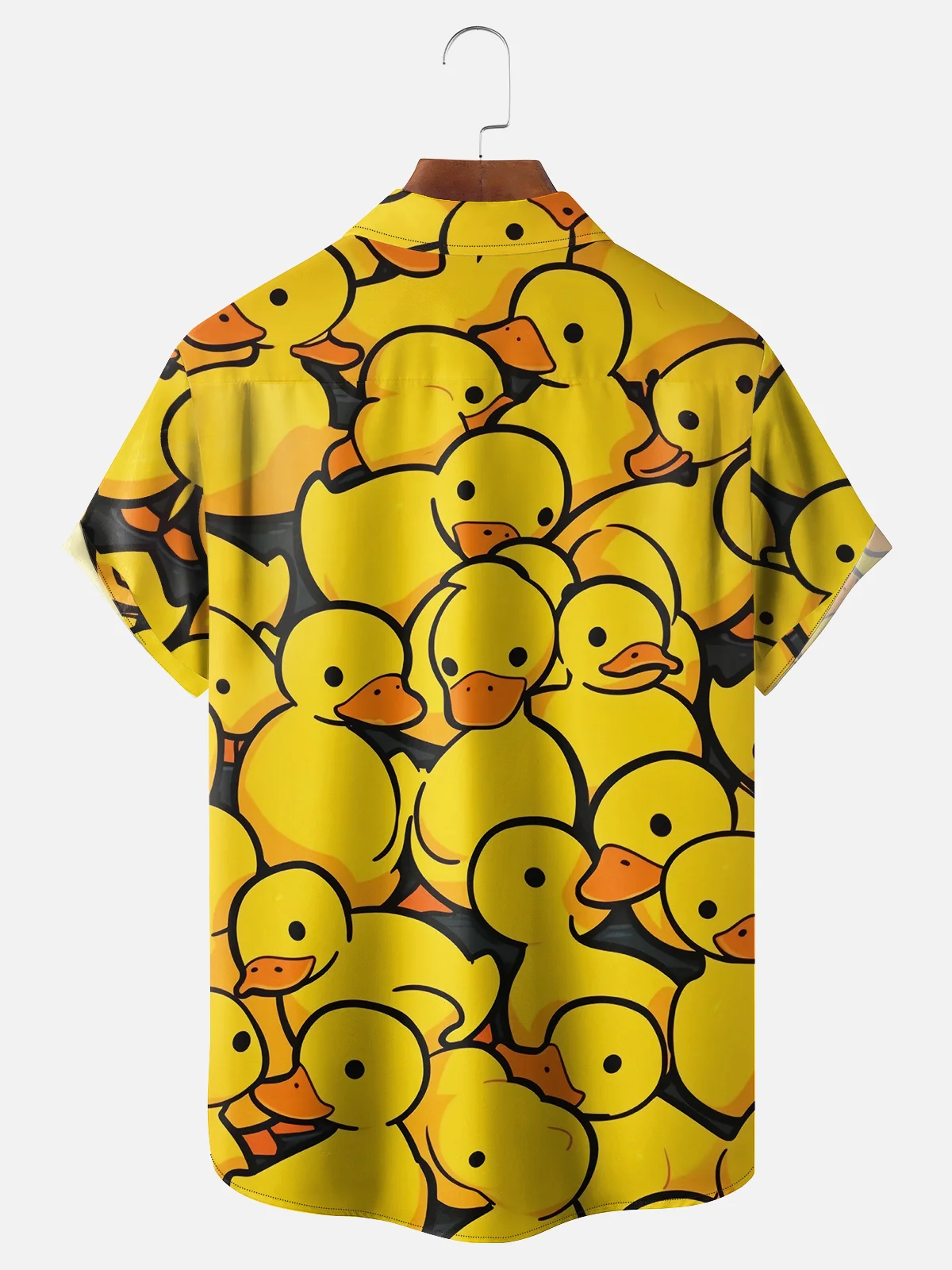 Moisture-wicking Duck Chest Pocket Casual Shirt