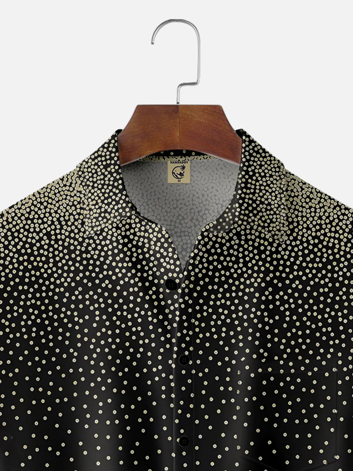 Moisture Wicking Gradient Chest Pocket Casual Shirt