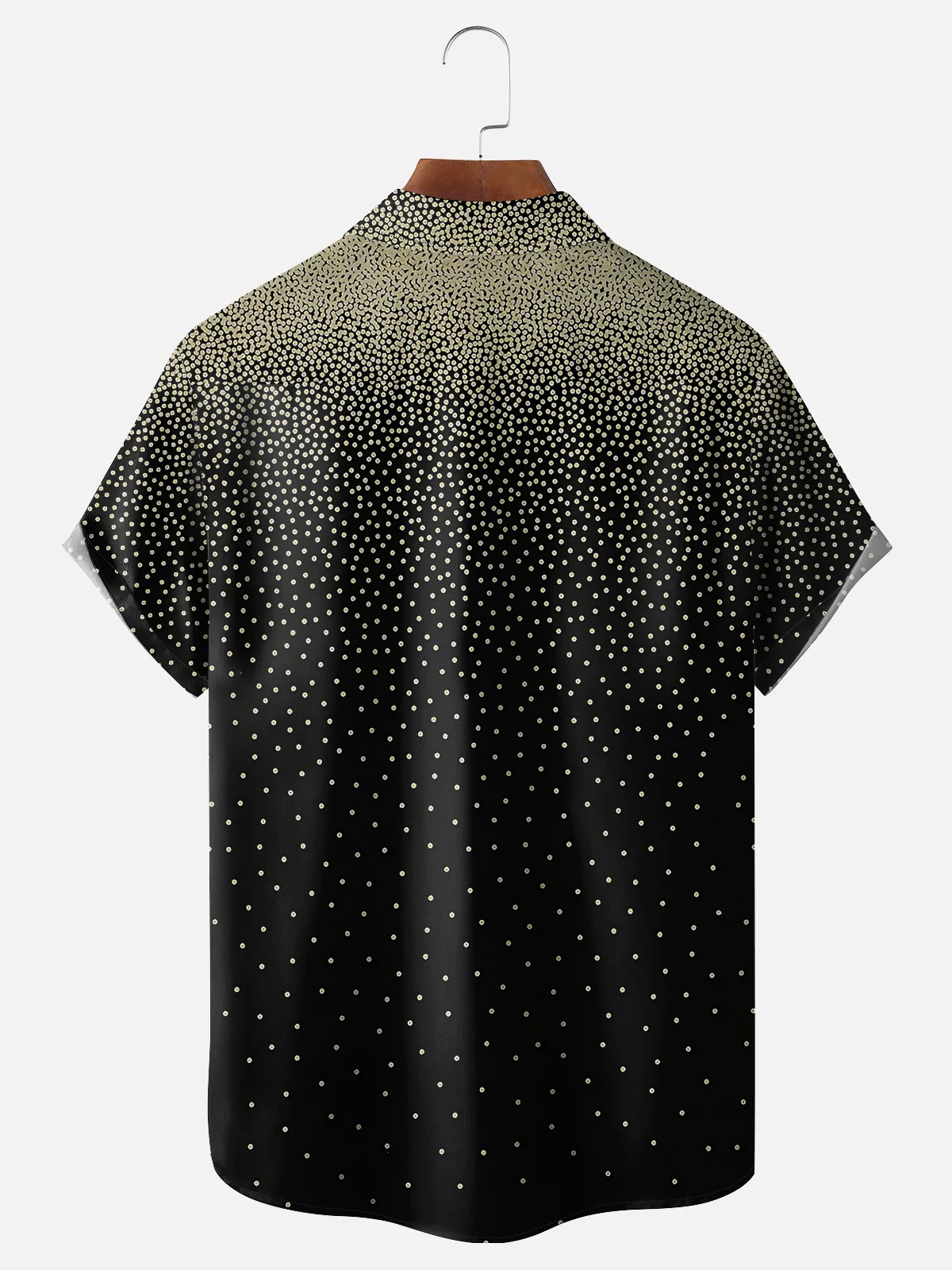 Moisture Wicking Gradient Chest Pocket Casual Shirt