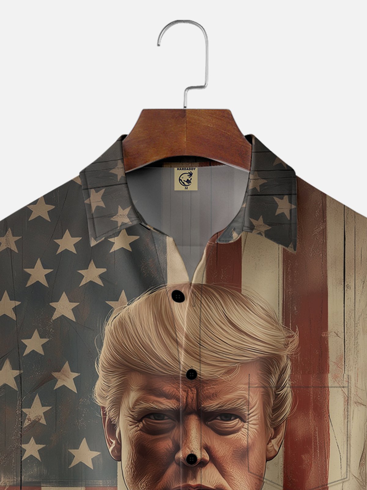 Moisture-wicking Trump Make America Great Again Chest Pocket Casual Shirt