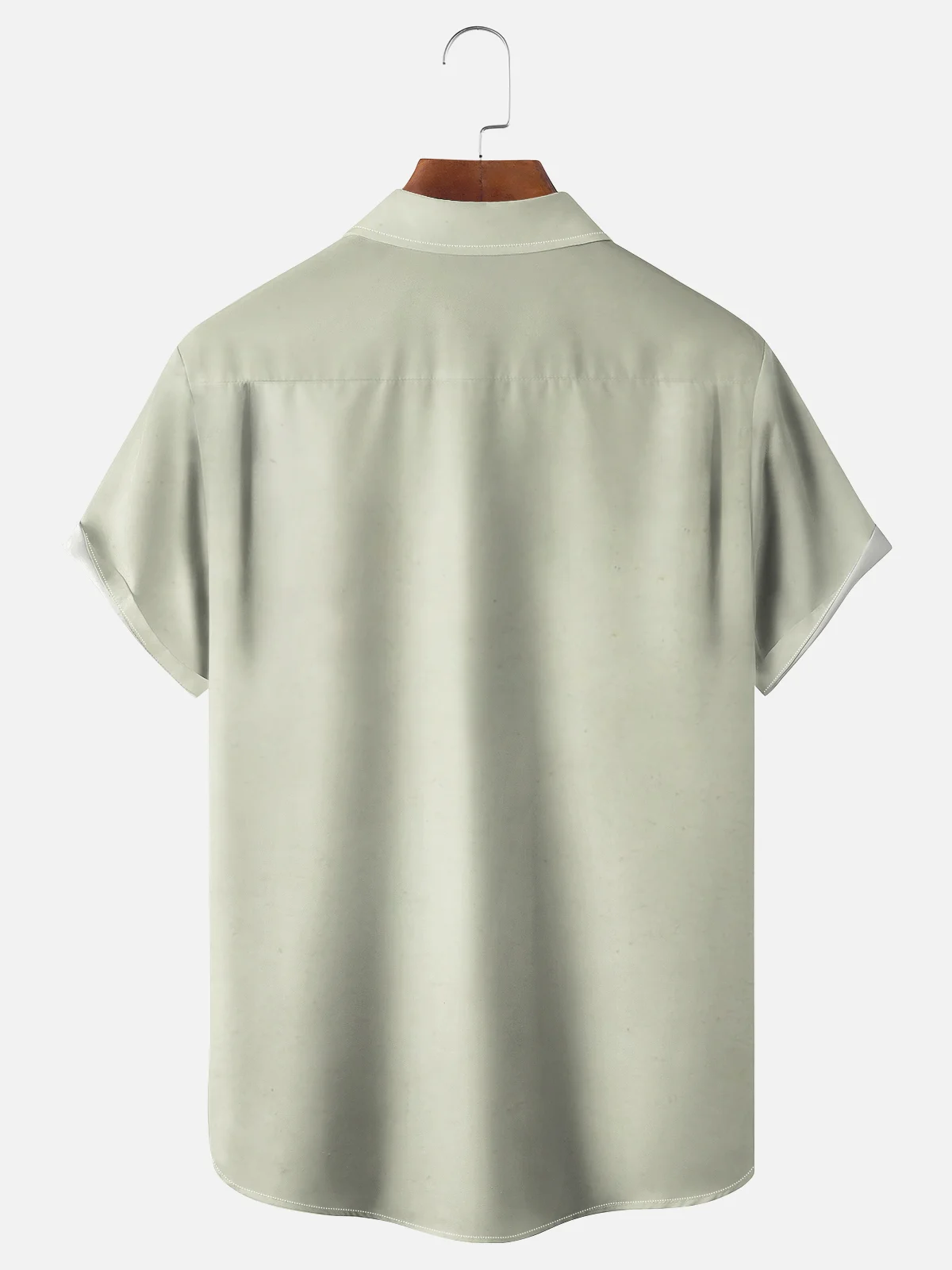 Moisture-wicking Avant-garde Art Body Abstract Print Chest Pocket Casual Shirt