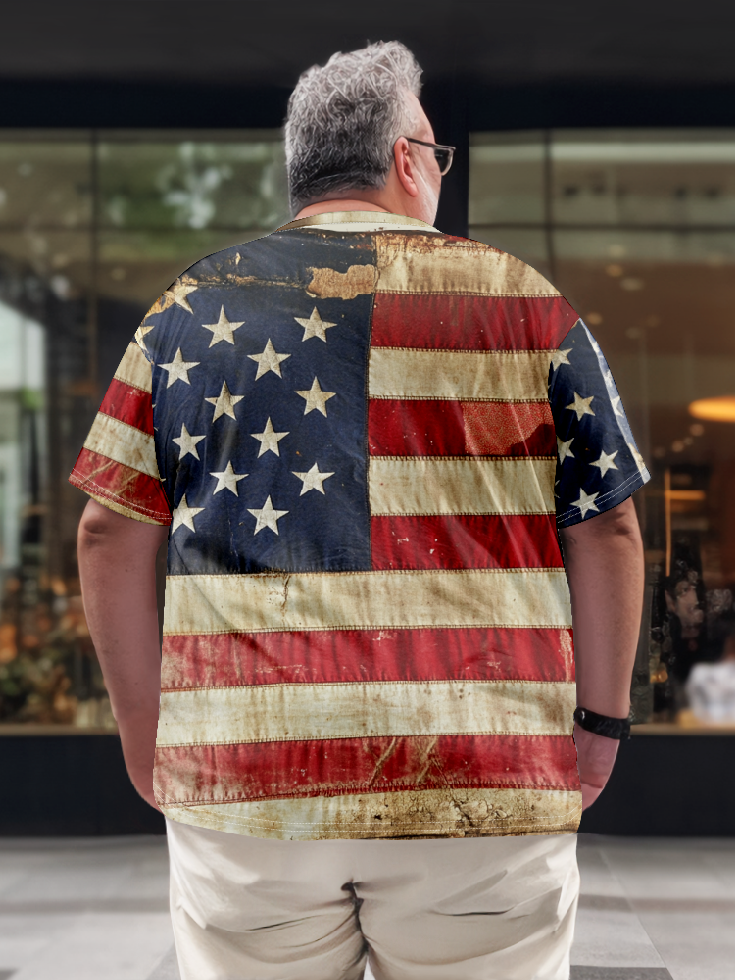 American Flag National Patriotic T-Shirt