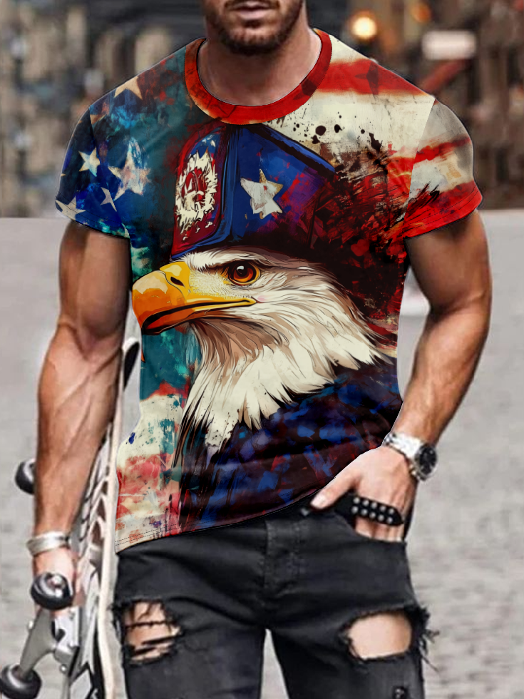 American Eagle National Patriotic T-shirt