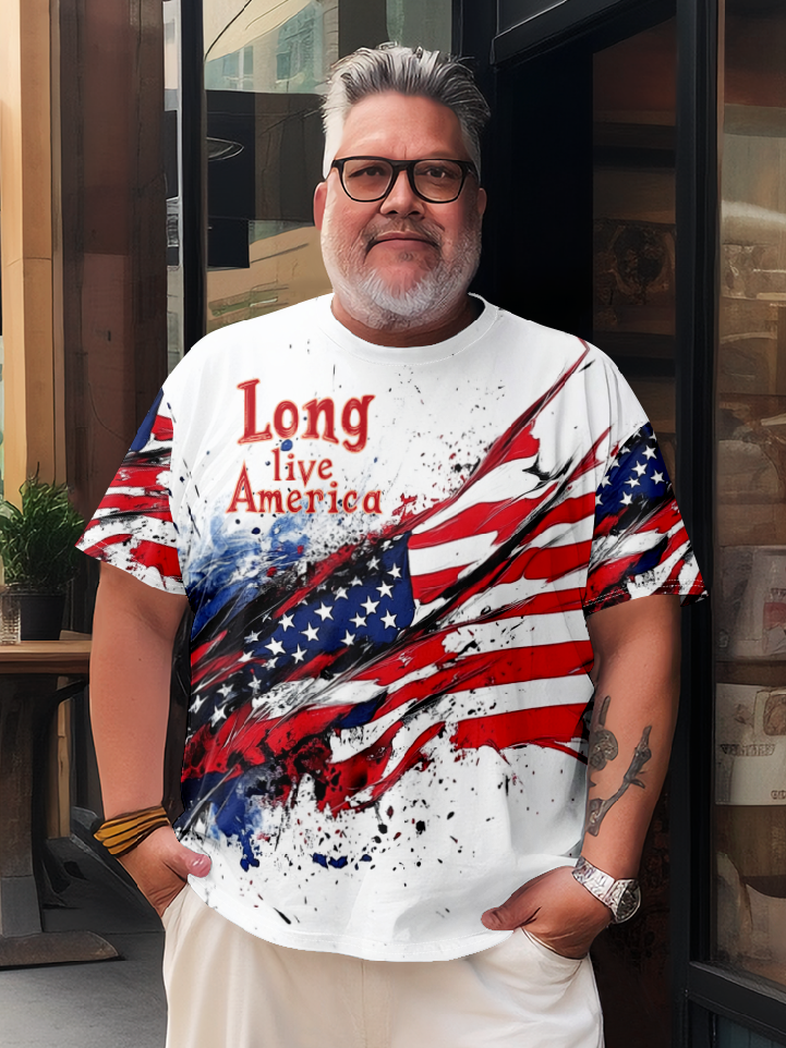 Long Live America National Patriotic T-Shirt