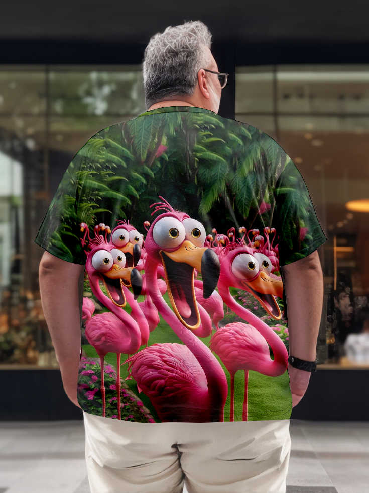 Tropical Flamingo T-shirt