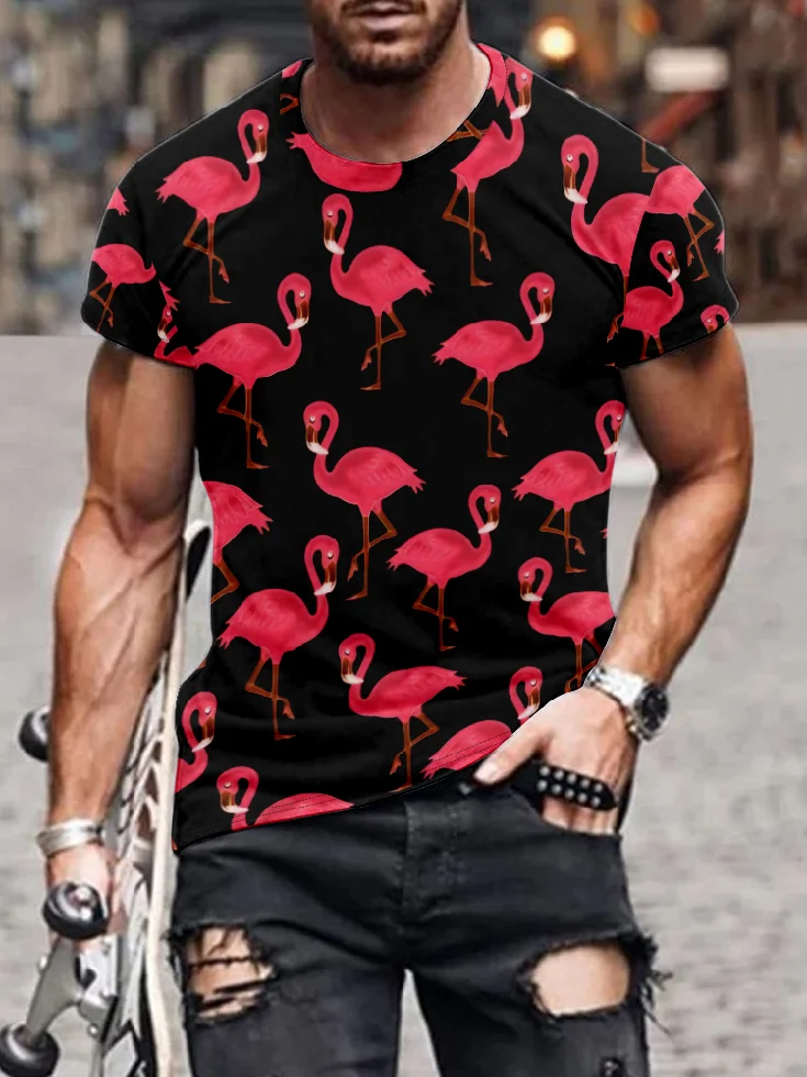 Tropical Flamingo T-shirt