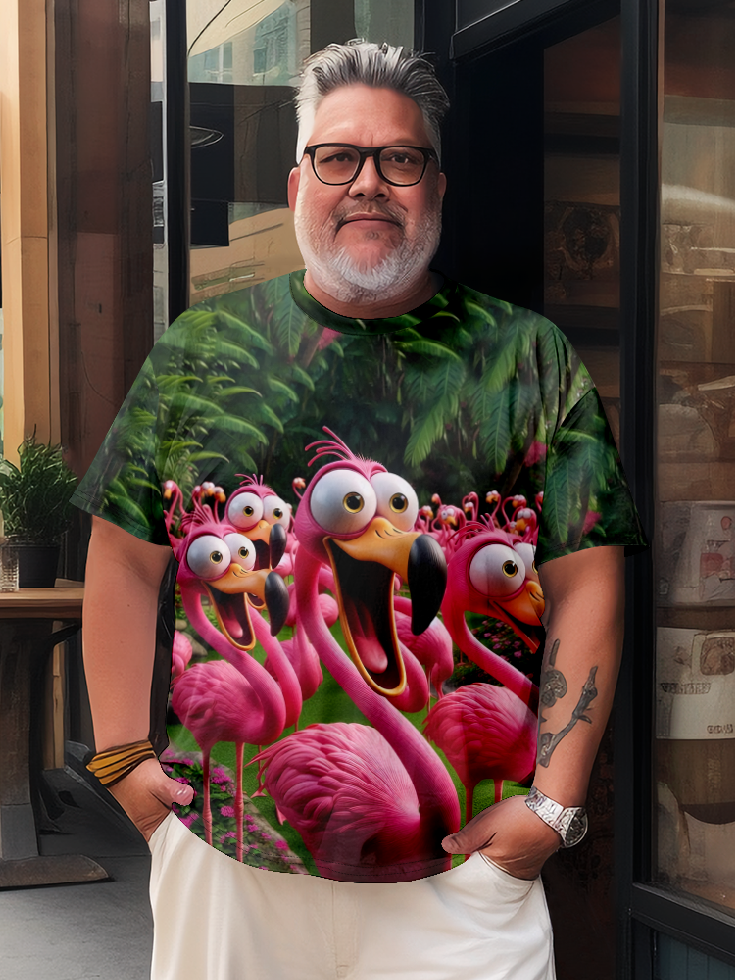 Tropical Flamingo T-shirt