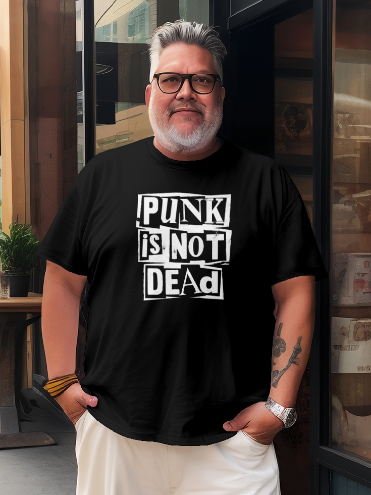 Punk Is Not Dead Rock Music T-shirt