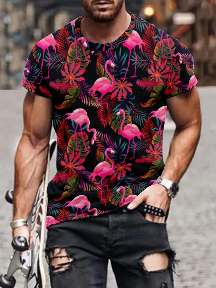 Tropical Flamingo T-shirt