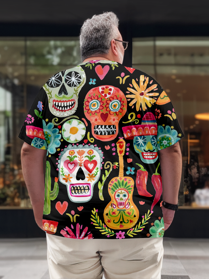 Cinco de Mayo Mexican Skull T-shirt