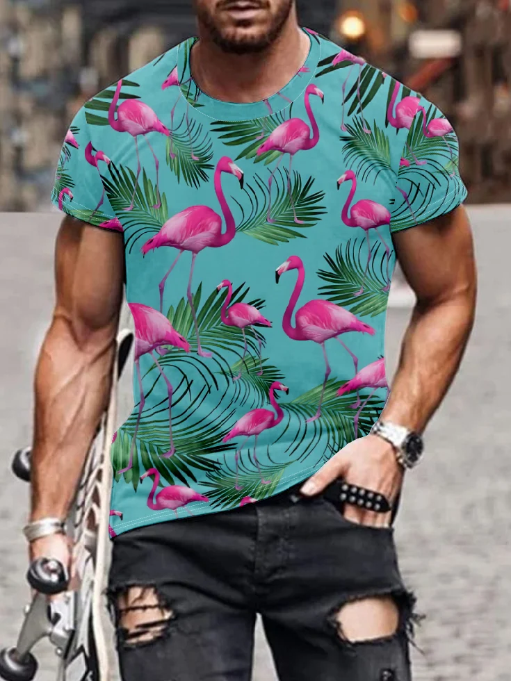 Tropical Flamingo T-shirt