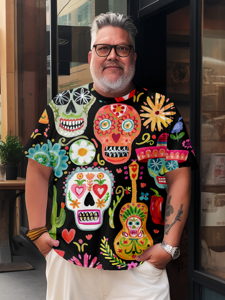 Cinco de Mayo Mexican Skull T-shirt