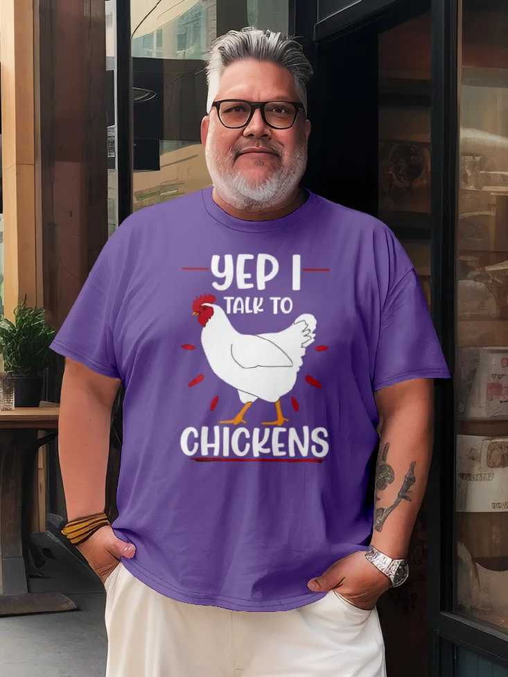 Yep I Talk To Chickens T-shirt